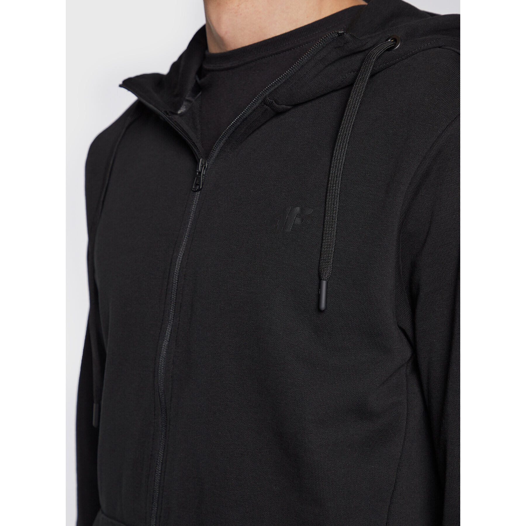 4F Суитшърт H4Z22-BLM353 Черен Regular Fit - Pepit.bg