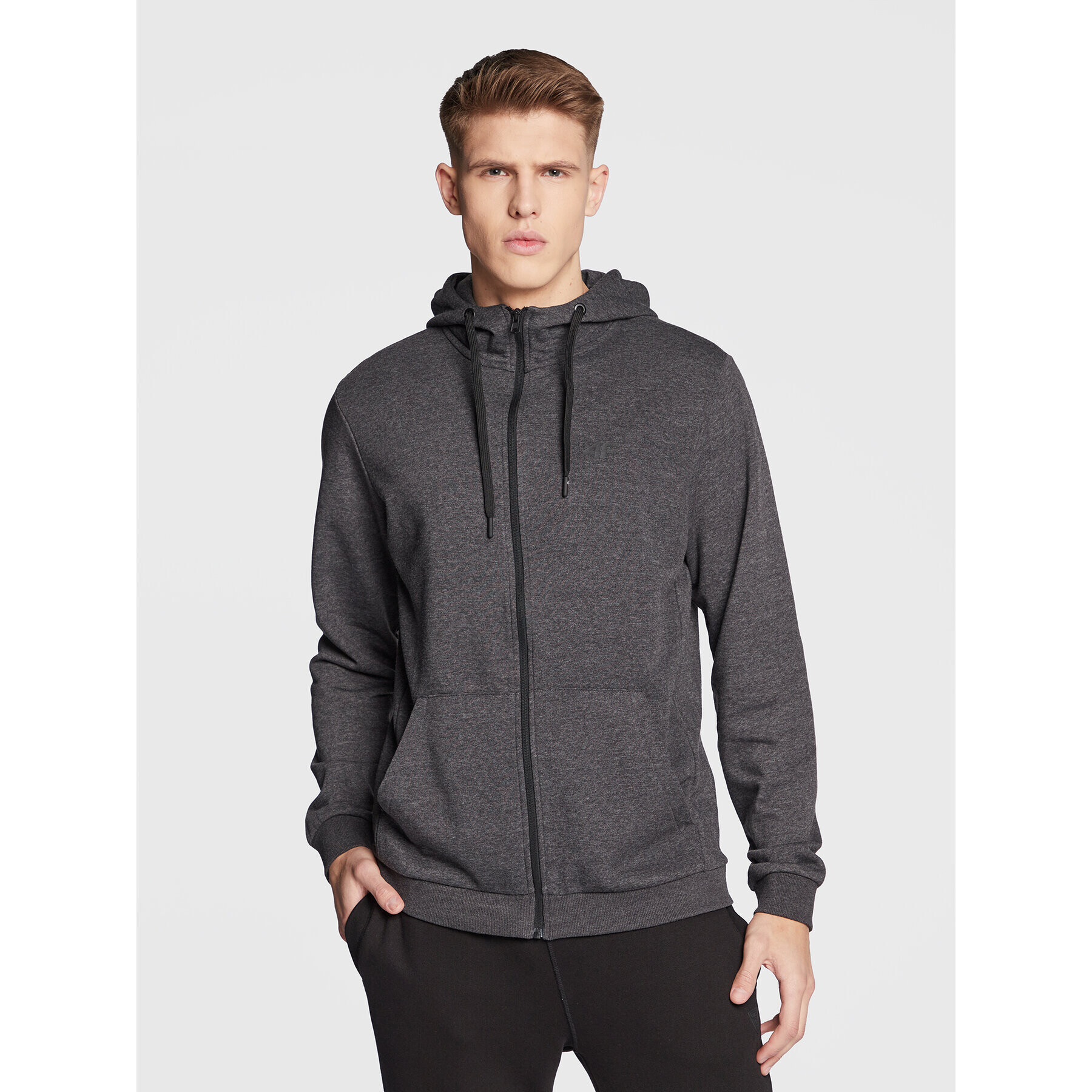 4F Суитшърт H4Z22-BLM353 Сив Regular Fit - Pepit.bg