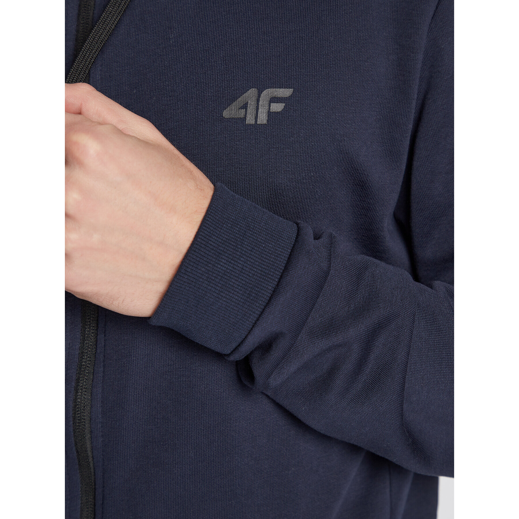 4F Суитшърт H4Z22-BLM353 Тъмносин Regular Fit - Pepit.bg