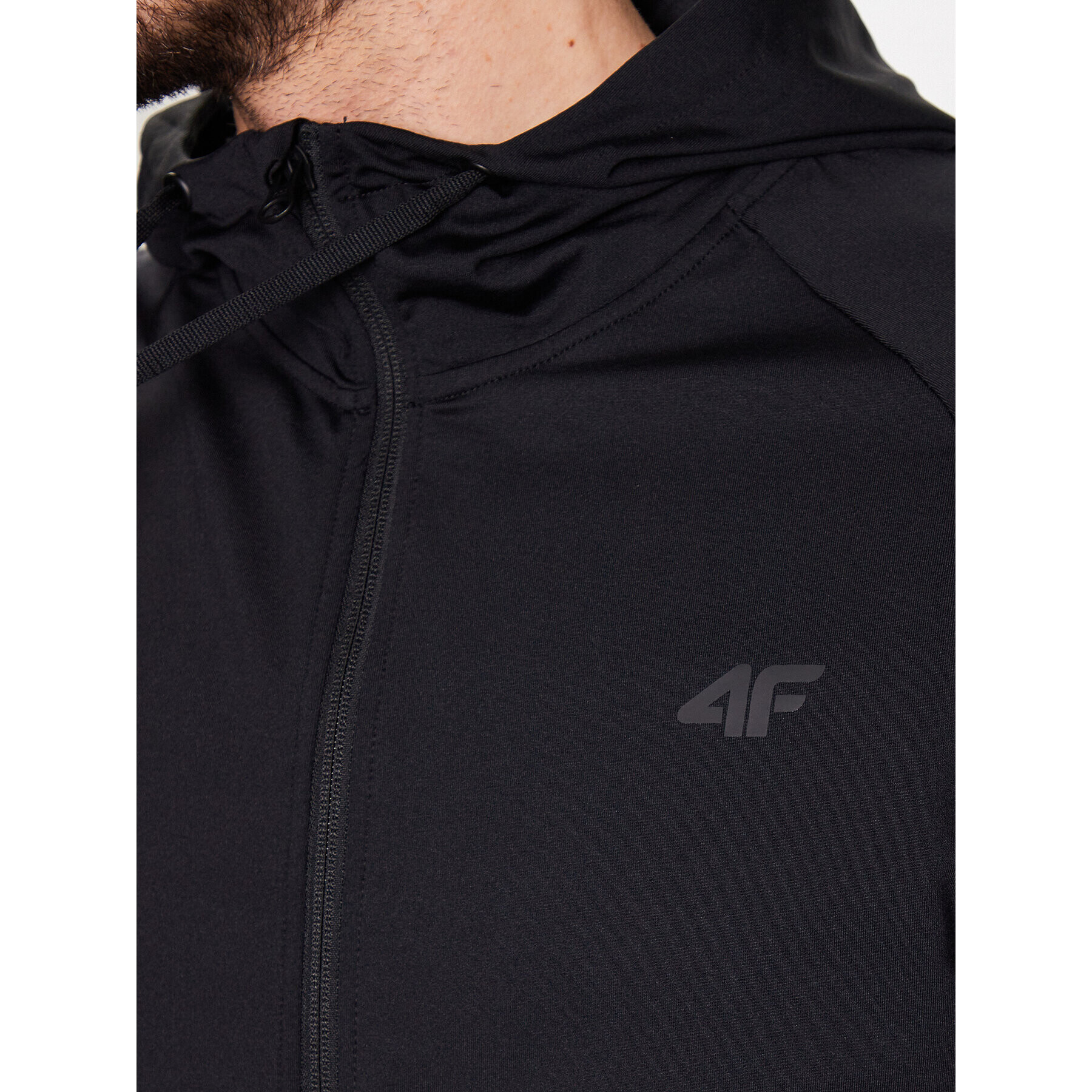 4F Суитшърт H4Z22-BLMF350 Черен Regular Fit - Pepit.bg