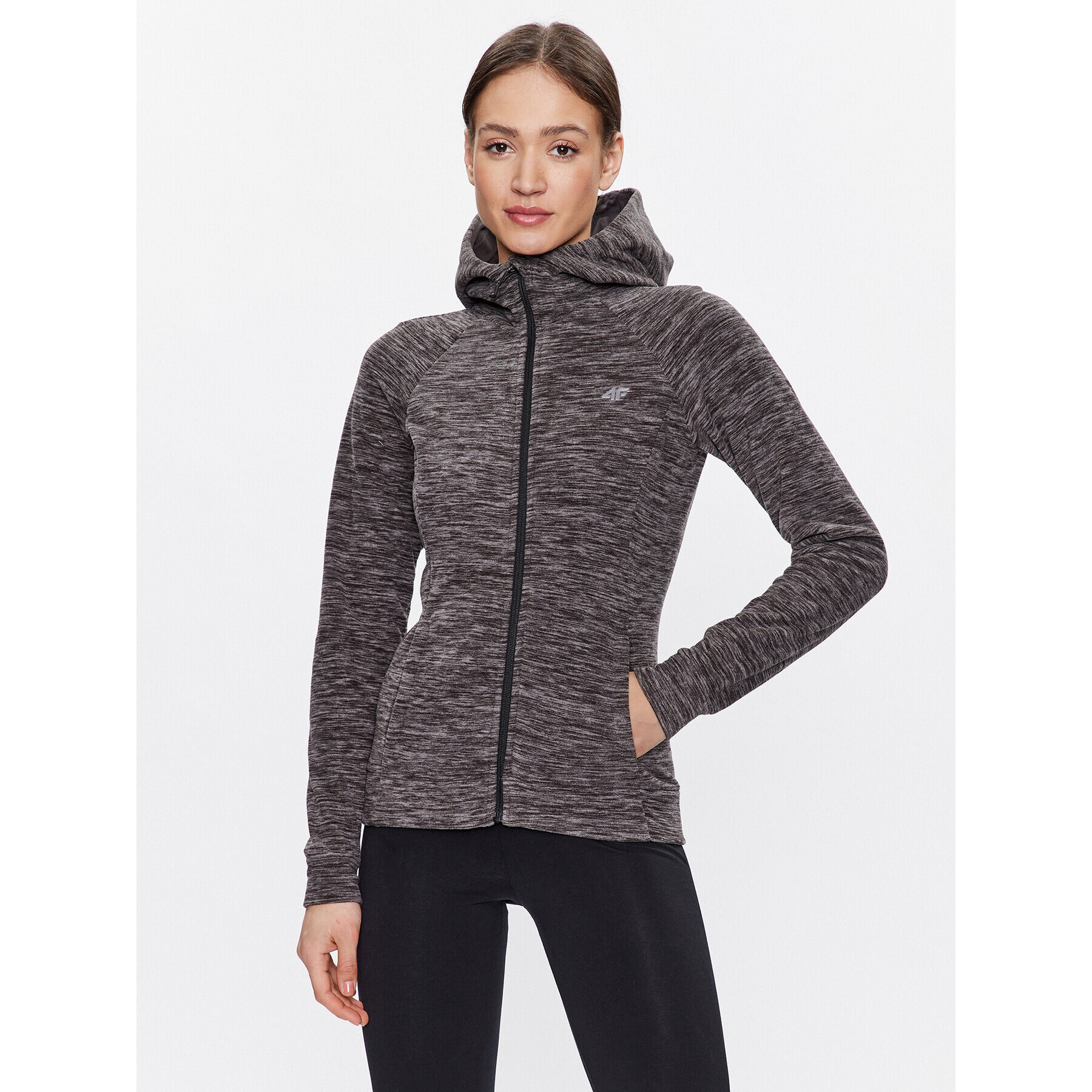 4F Суитшърт H4Z22-PLD351 Сив Regular Fit - Pepit.bg