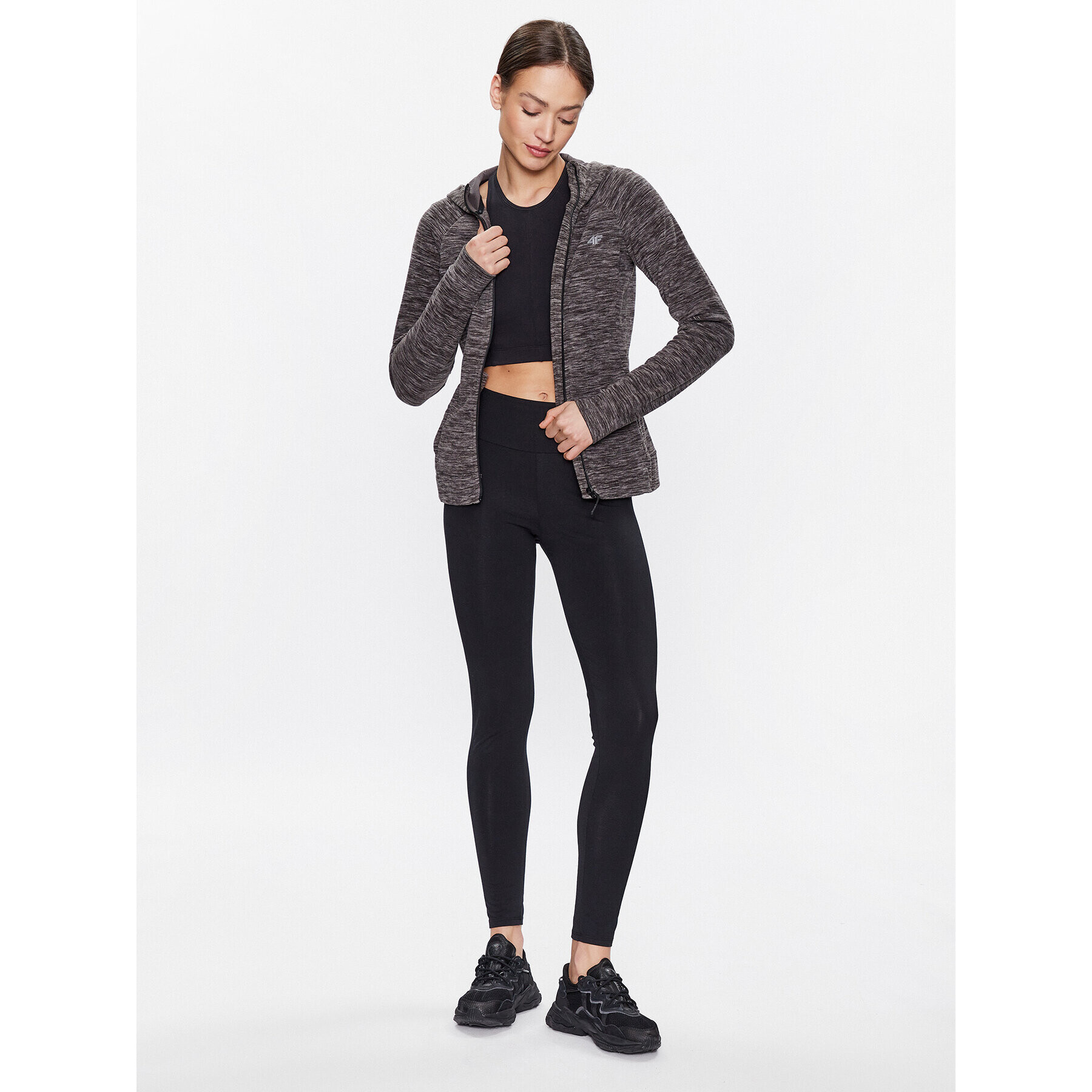 4F Суитшърт H4Z22-PLD351 Сив Regular Fit - Pepit.bg