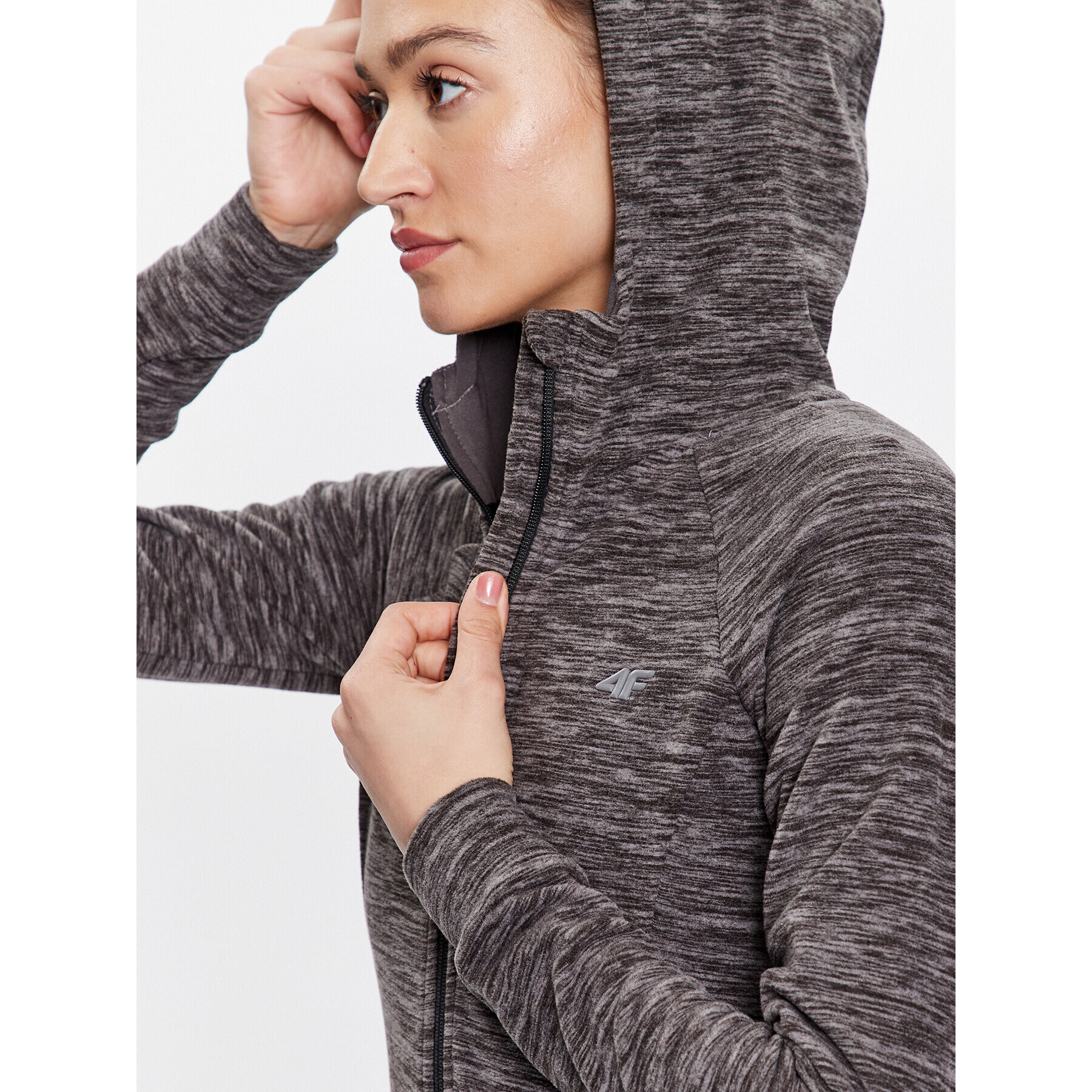 4F Суитшърт H4Z22-PLD351 Сив Regular Fit - Pepit.bg