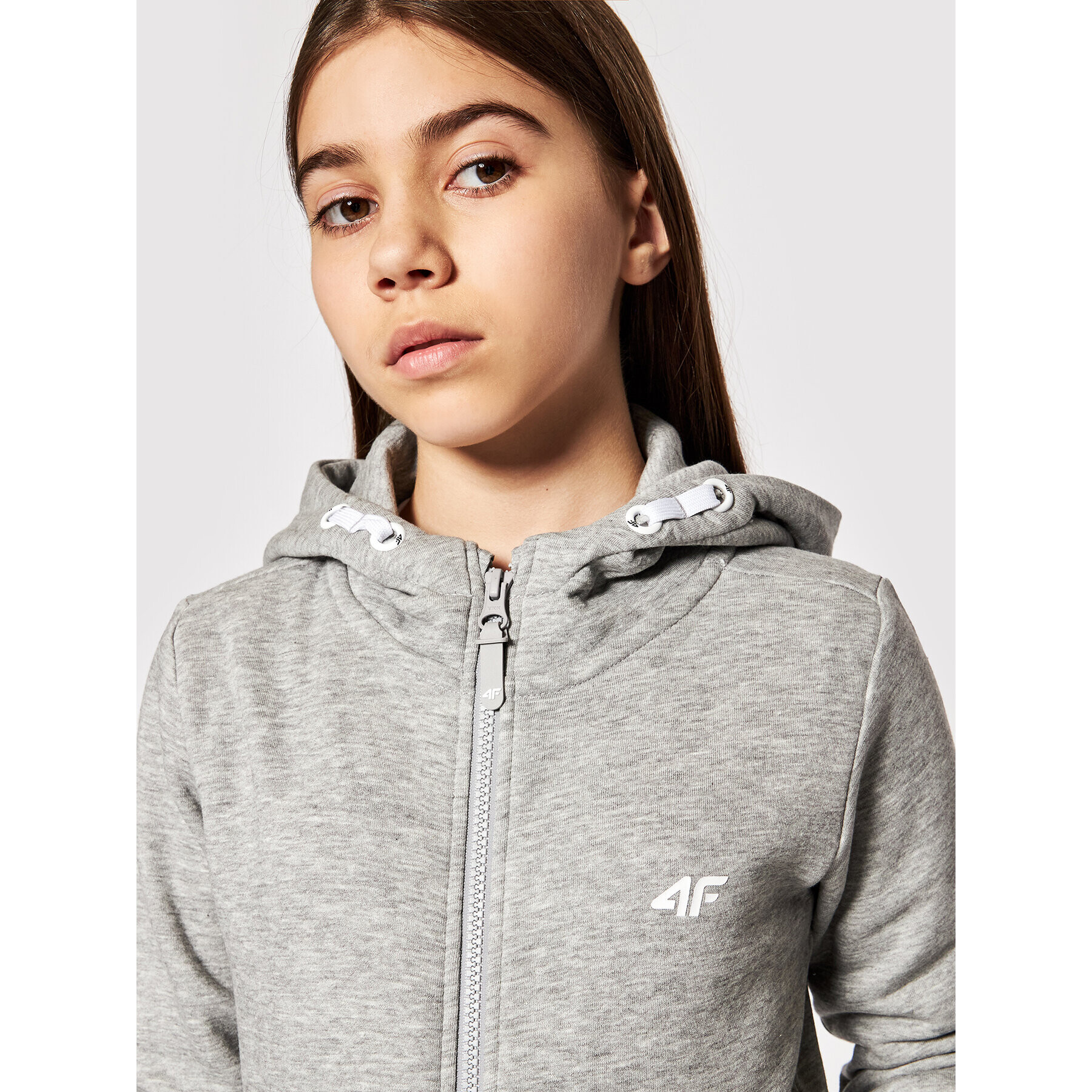 4F Суитшърт HJL21-JBLD001 Сив Regular Fit - Pepit.bg