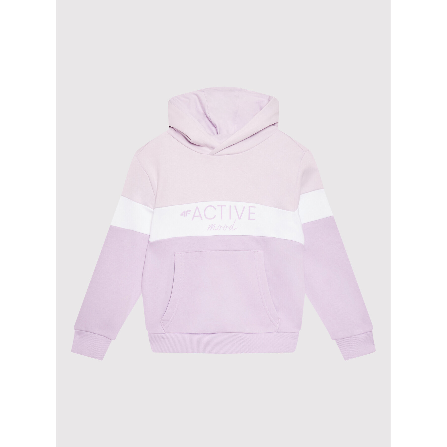 4F Суитшърт HJL22-JBLD002 Виолетов Regular Fit - Pepit.bg