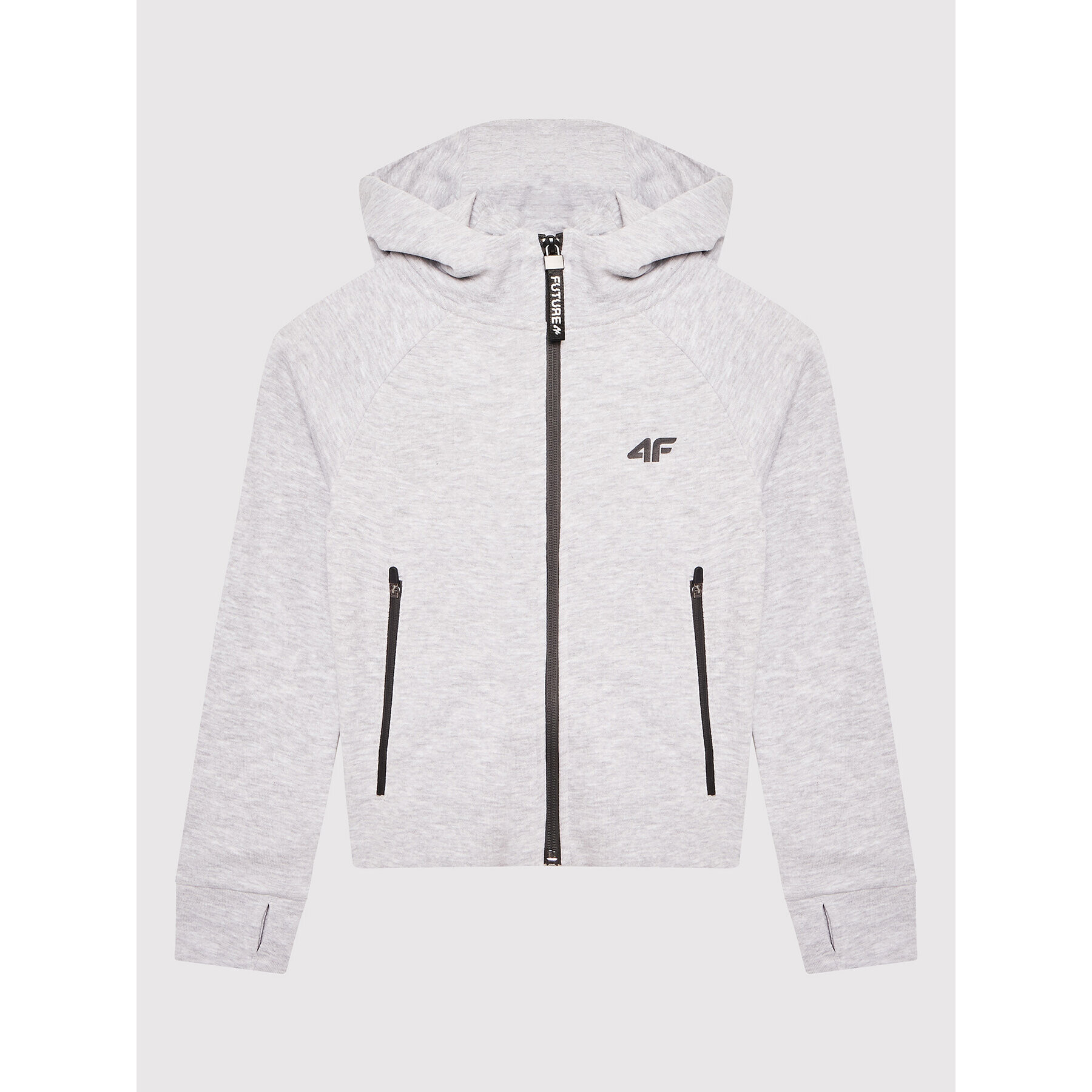4F Суитшърт HJL22-JBLM005 Сив Regular Fit - Pepit.bg