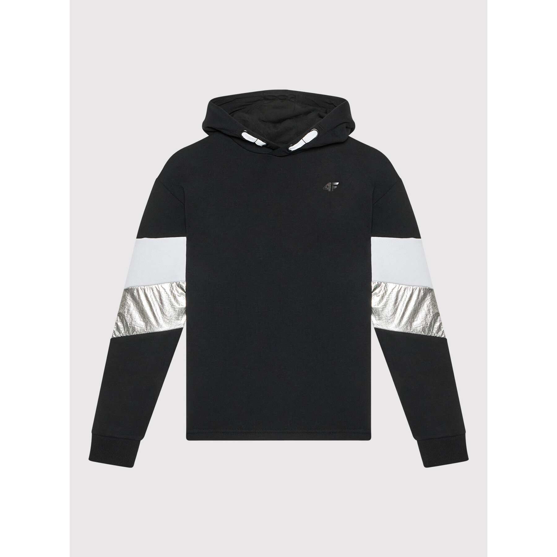 4F Суитшърт HJZ21-JBLD005A Черен Regular Fit - Pepit.bg