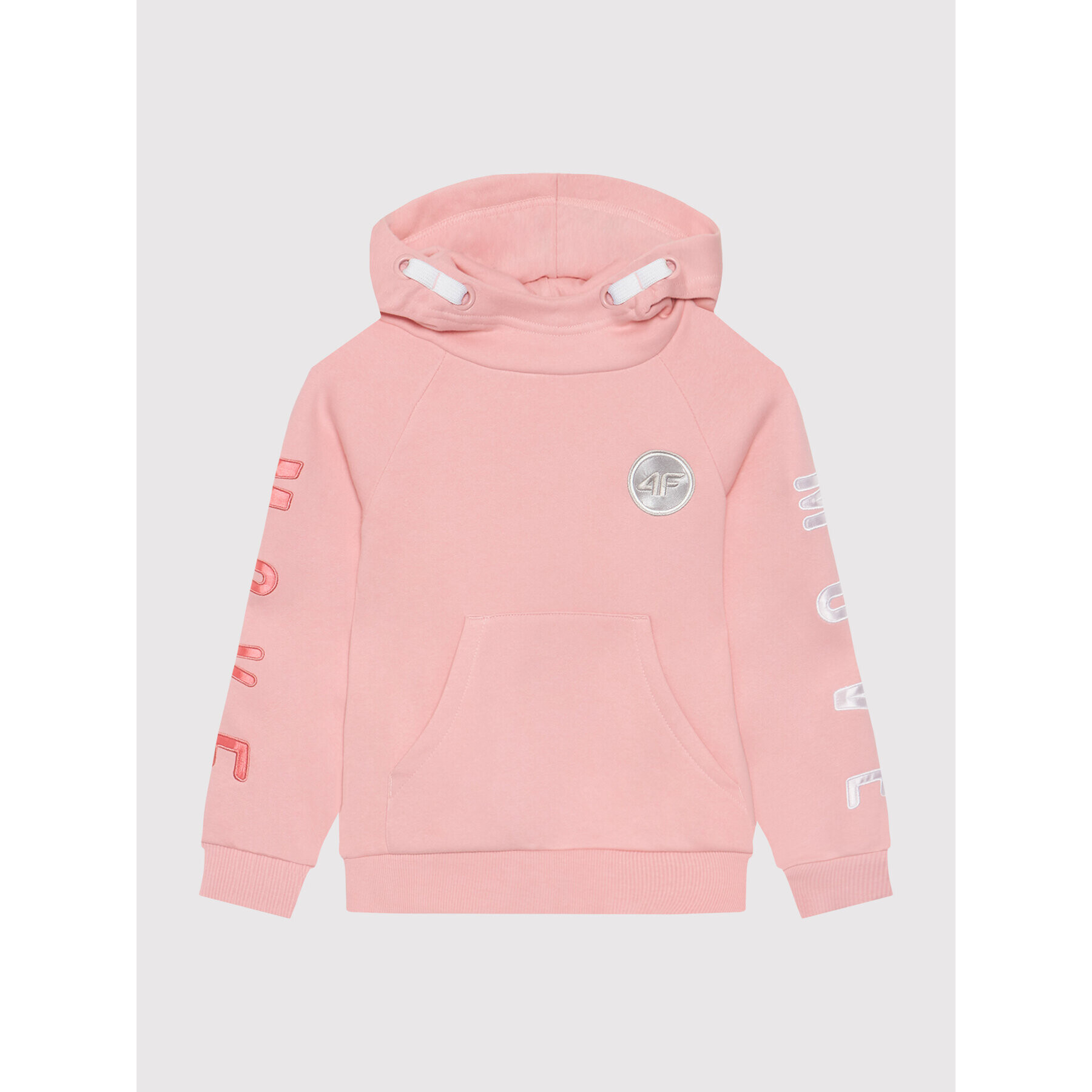 4F Суитшърт HJZ21-JBLD006A Розов Regular Fit - Pepit.bg