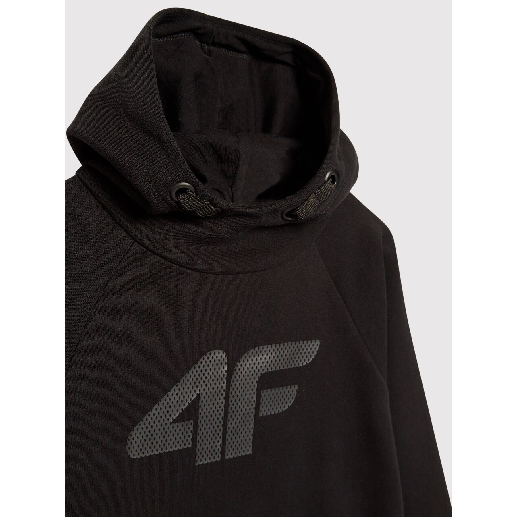 4F Суитшърт HJZ21-JBLM001A Черен Regular Fit - Pepit.bg