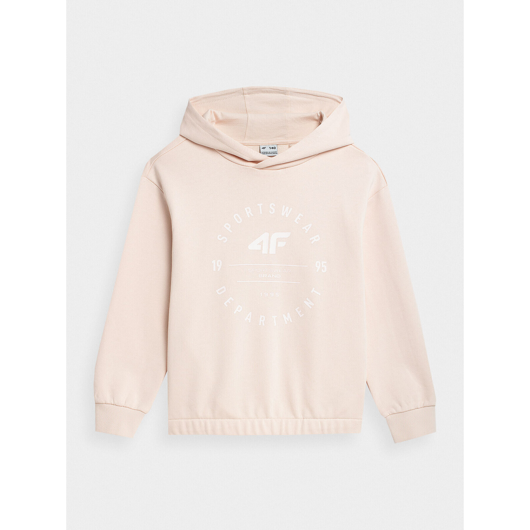 4F Суитшърт JSS23TSWSF218 Бежов Regular Fit - Pepit.bg