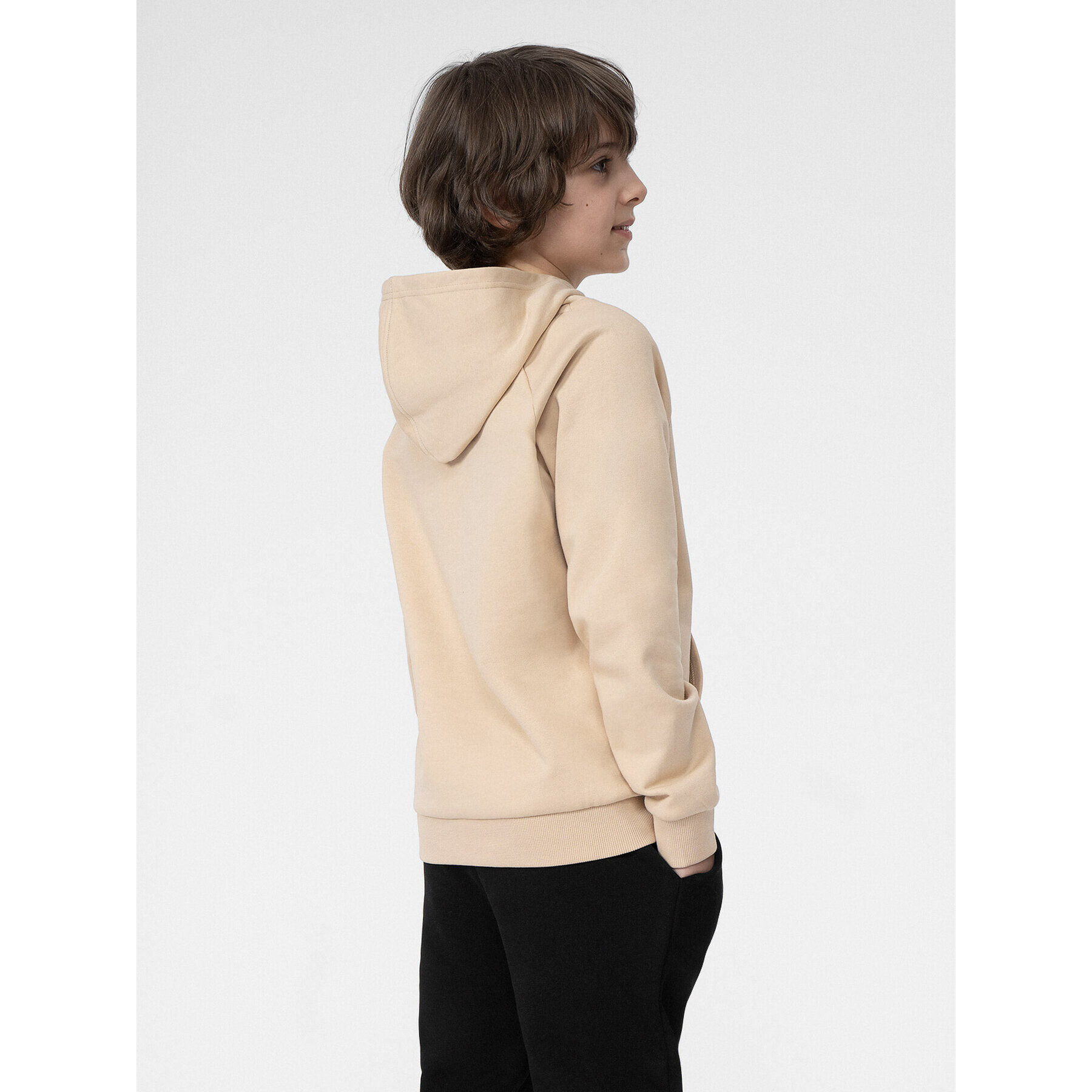 4F Суитшърт JSS23TSWSM220 Бежов Regular Fit - Pepit.bg