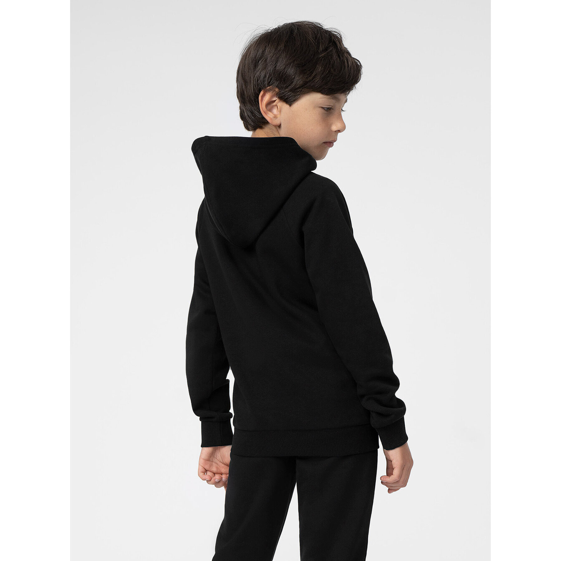 4F Суитшърт JSS23TSWSM220 Черен Regular Fit - Pepit.bg