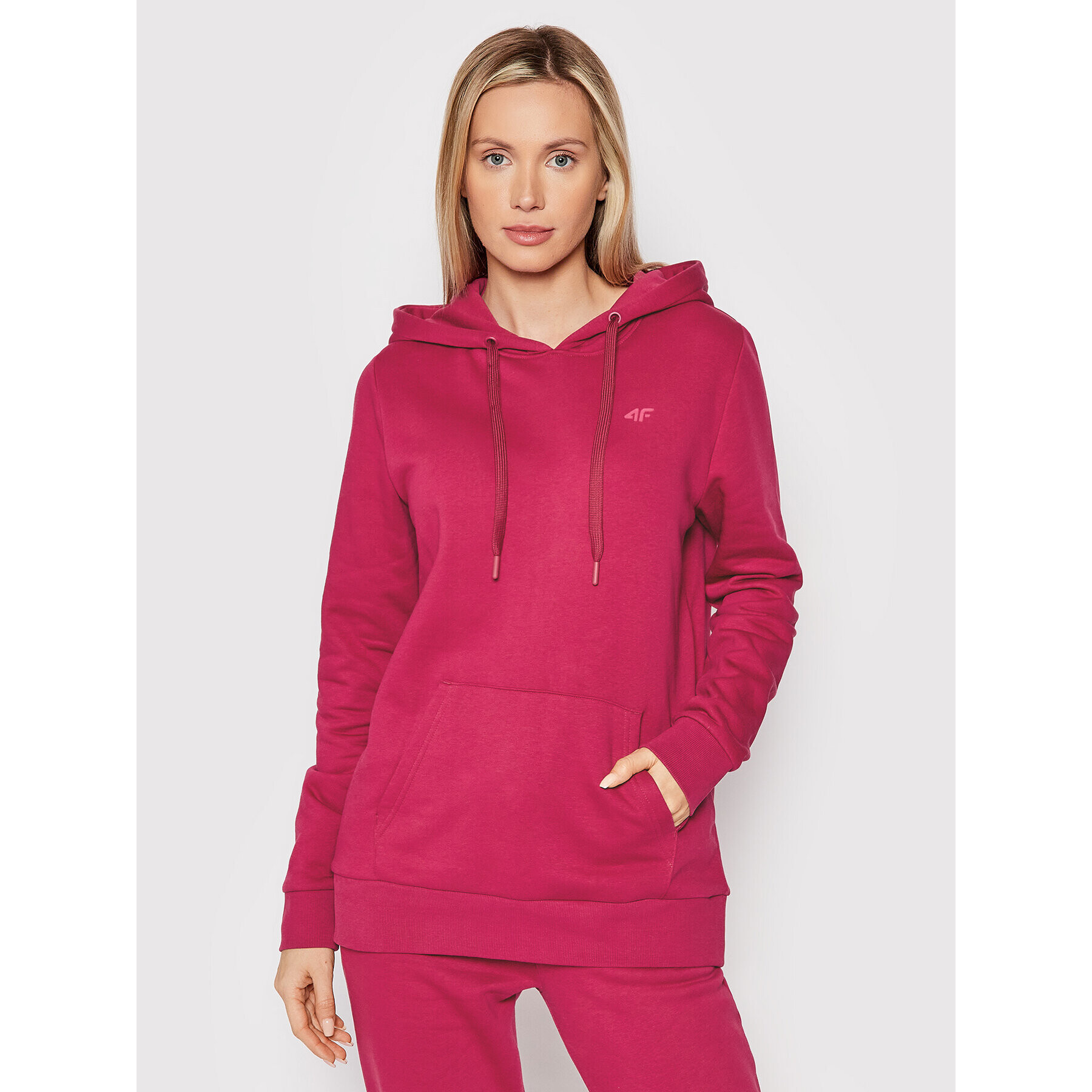 4F Суитшърт NOSH4-BLD352 Розов Regular Fit - Pepit.bg