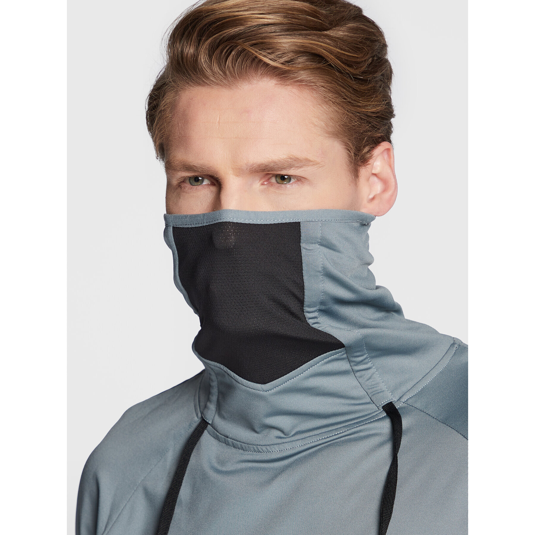 4F Суитшърт от техническо трико H4Z22-BIMD032 Сив Regular Fit - Pepit.bg