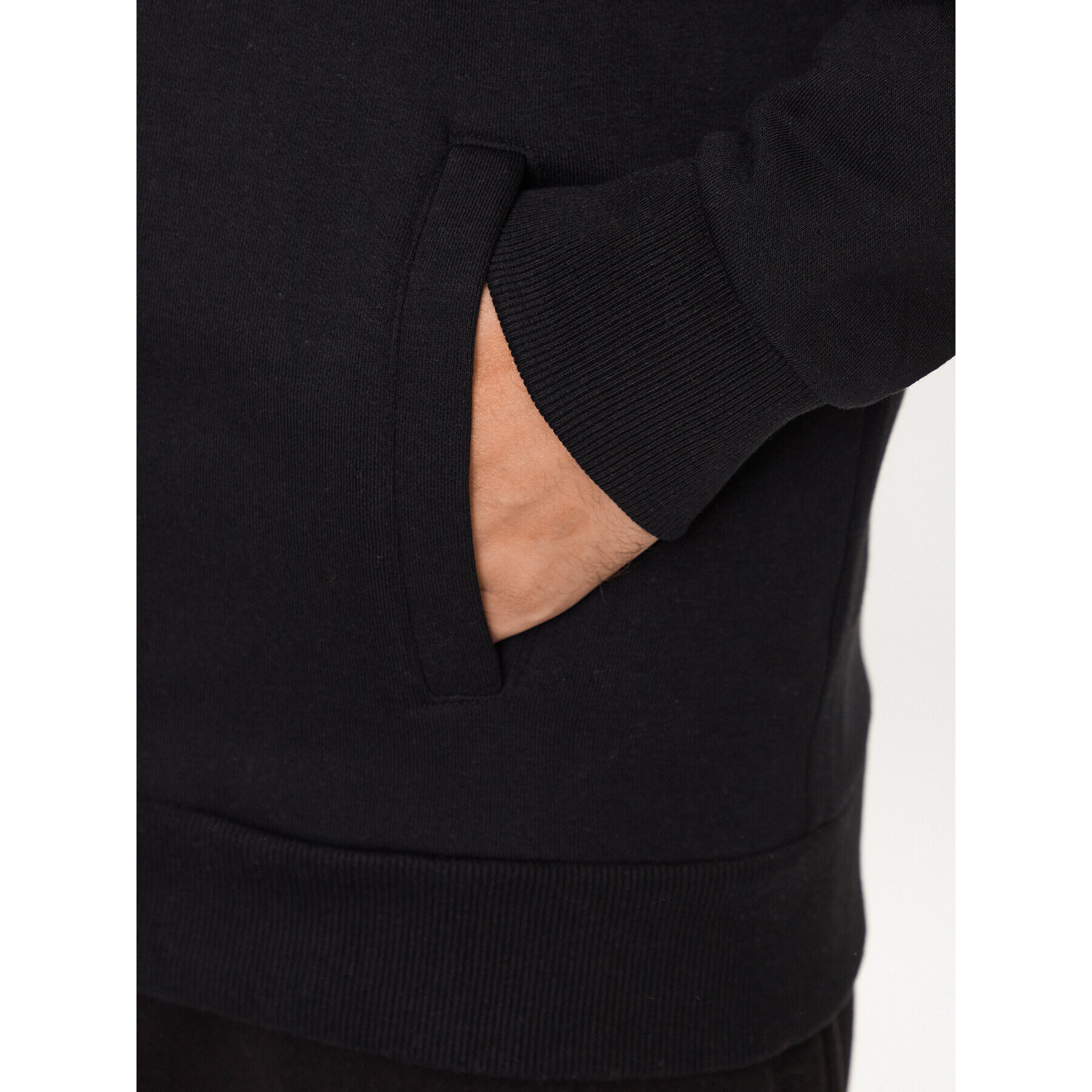 4F Суитшърт SS23TSWSM350 Черен Regular Fit - Pepit.bg
