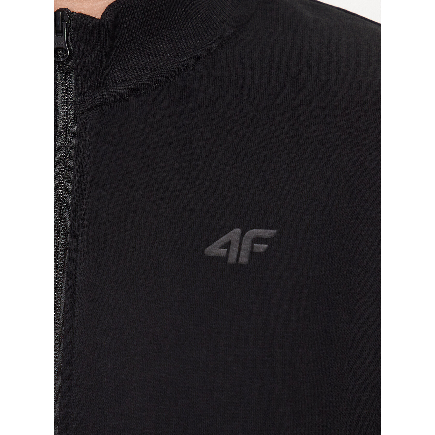 4F Суитшърт SS23TSWSM350 Черен Regular Fit - Pepit.bg