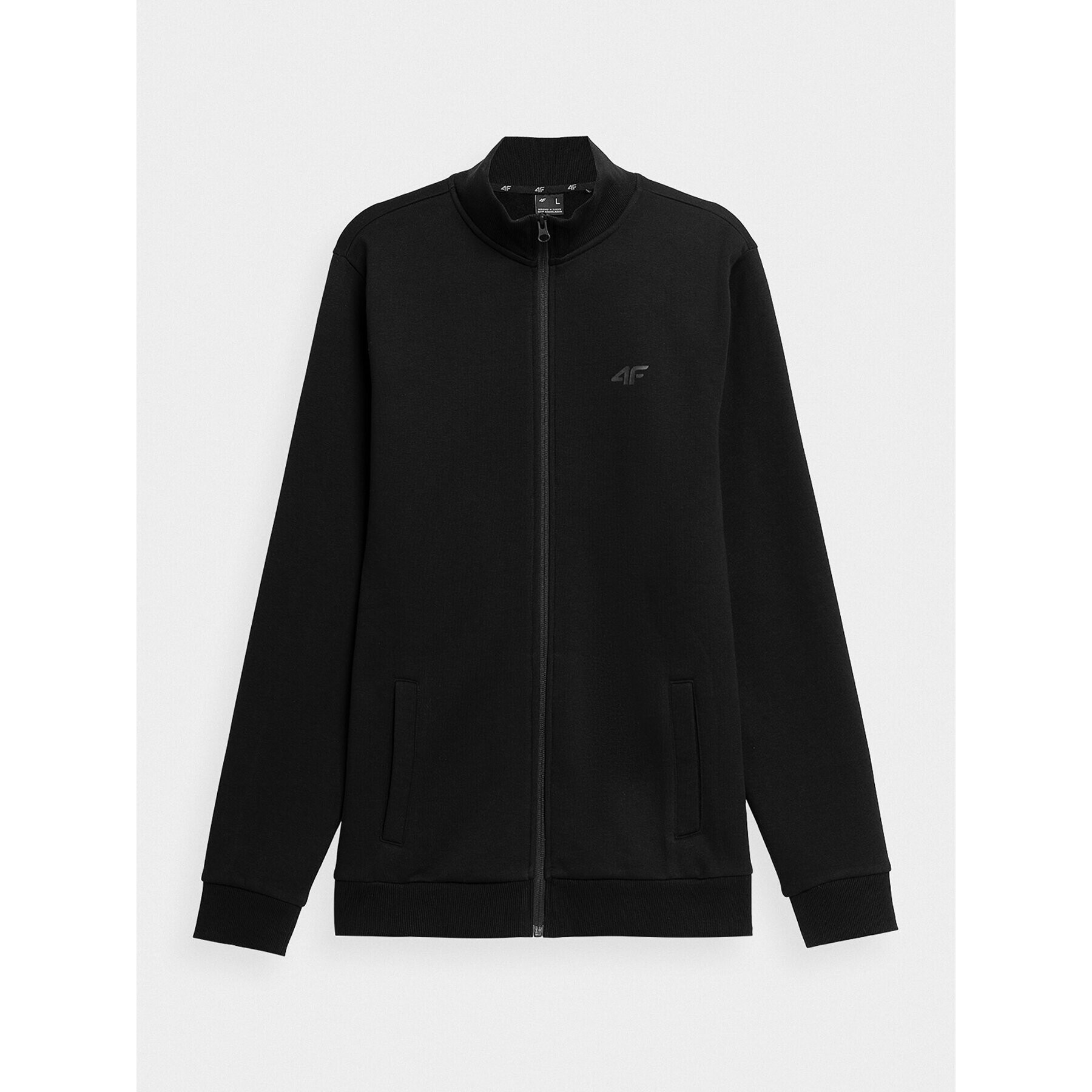 4F Суитшърт SS23TSWSM350 Черен Regular Fit - Pepit.bg