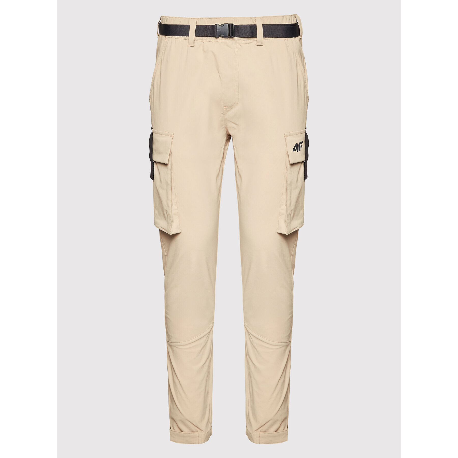 4F Текстилни панталони H4L22-SPMC012 Бежов Regular Fit - Pepit.bg