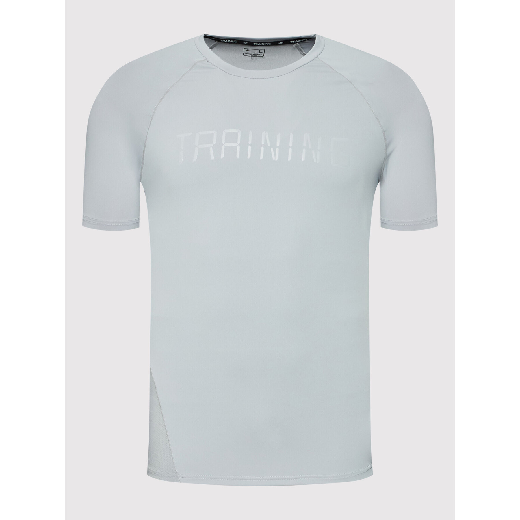 4F Тениска от техническо трико H4Z21-TSMF011 Сив Regular Fit - Pepit.bg