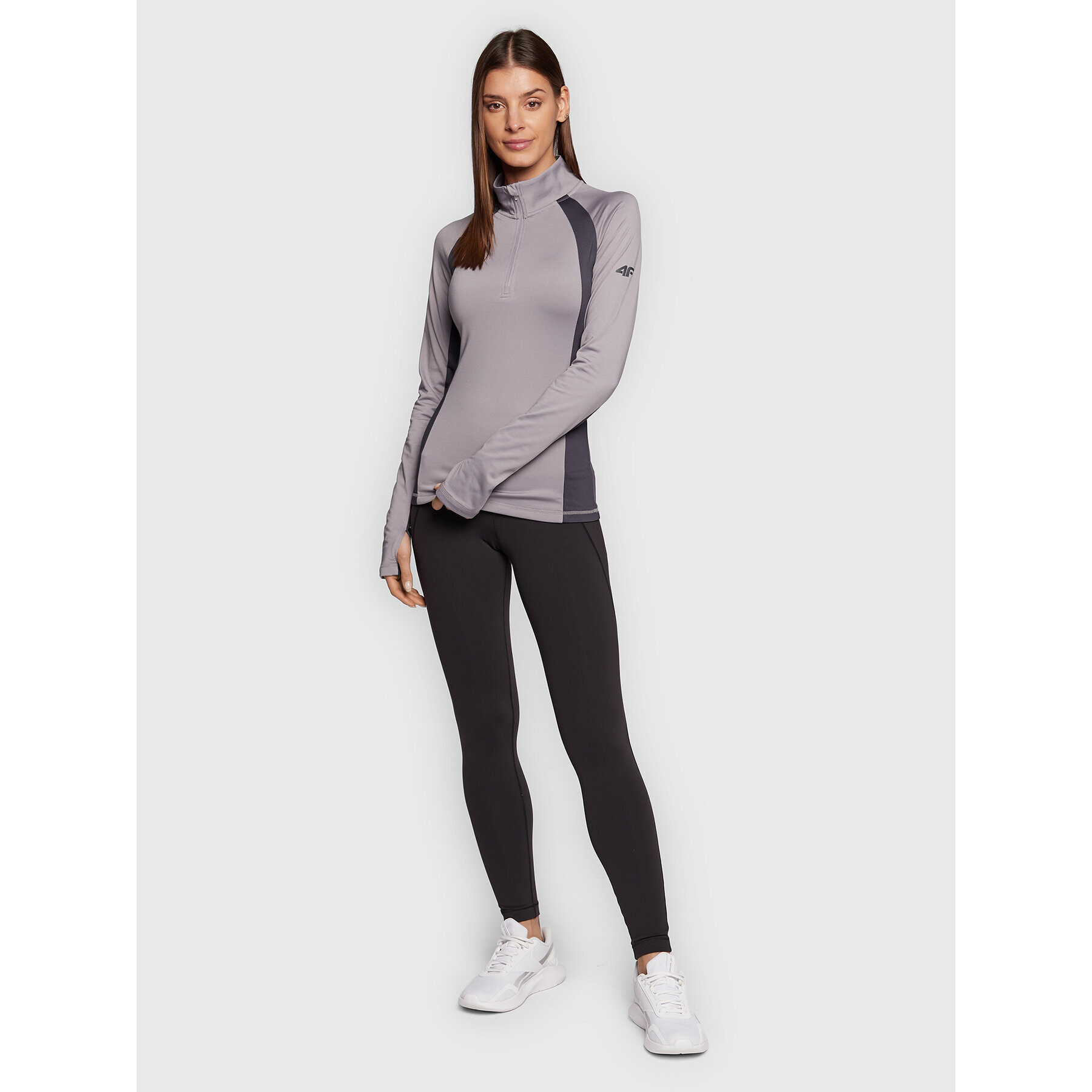 4F Термооблекло горна част H4Z22-BIDD031 Сив Slim Fit - Pepit.bg