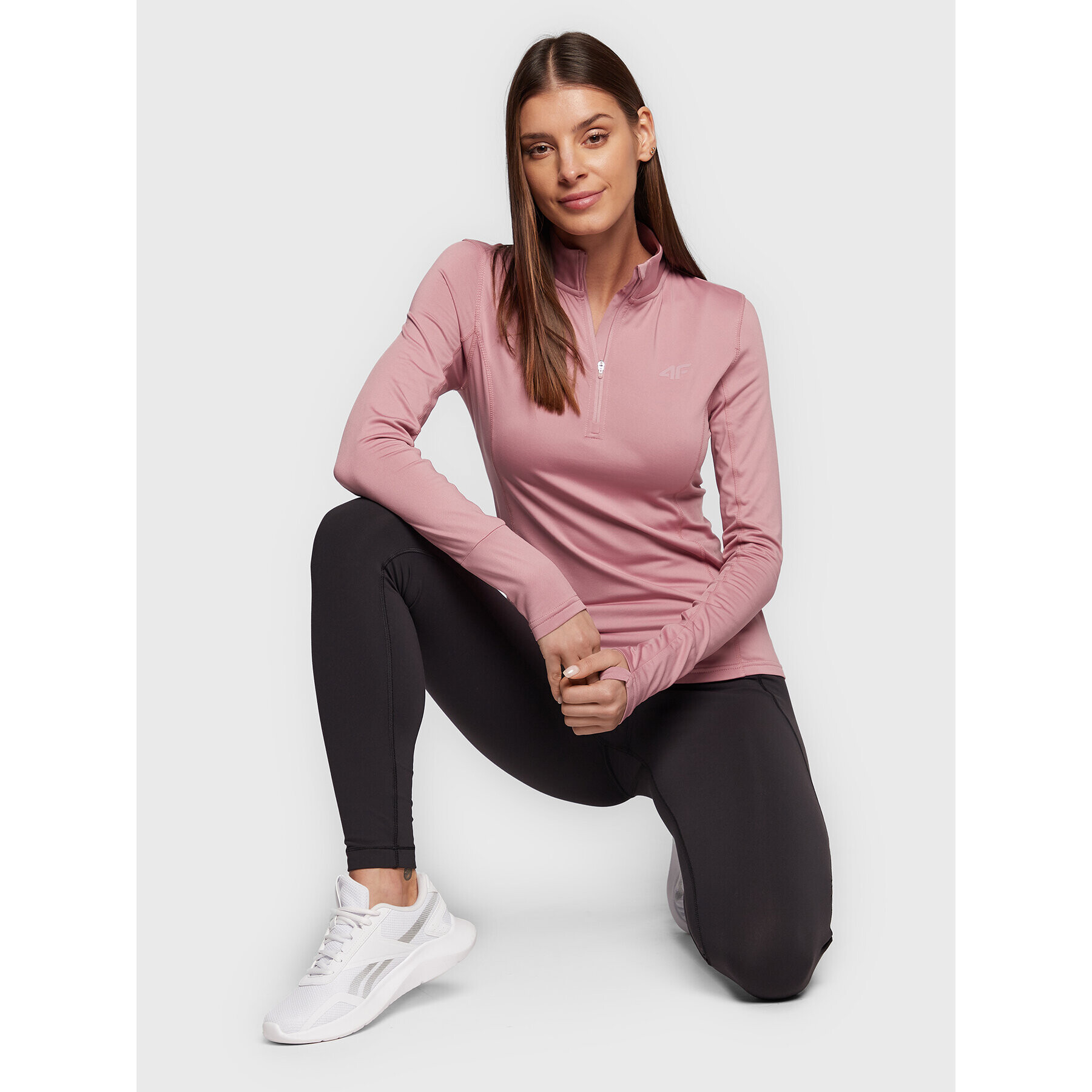 4F Термооблекло горна част H4Z22-BIDD032 Розов Slim Fit - Pepit.bg
