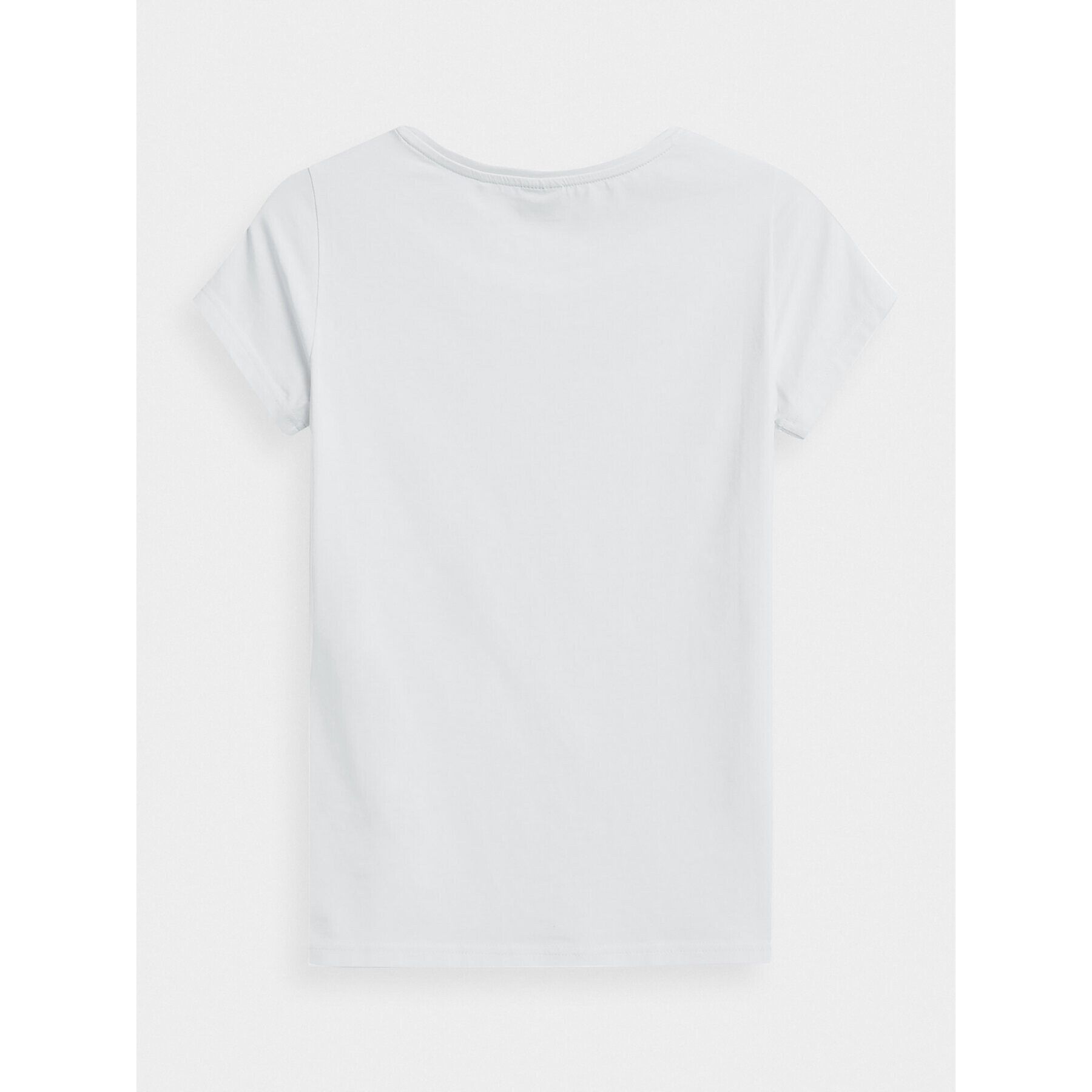 4F Тишърт AW23TTSHF0907 Бял Slim Fit - Pepit.bg