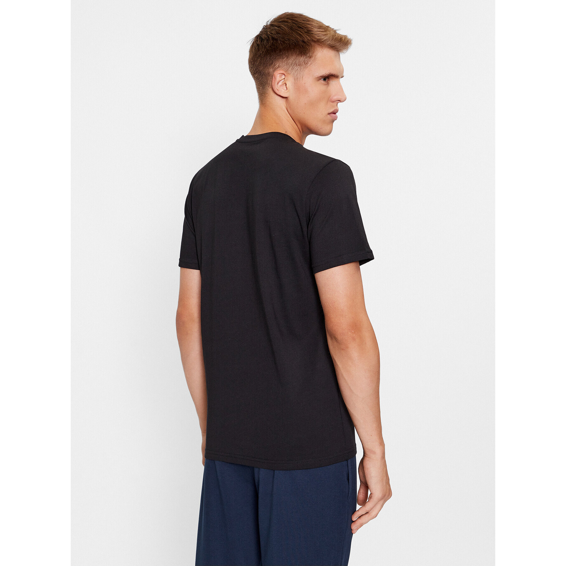 4F Тишърт AW23TTSHM0894 Черен Regular Fit - Pepit.bg