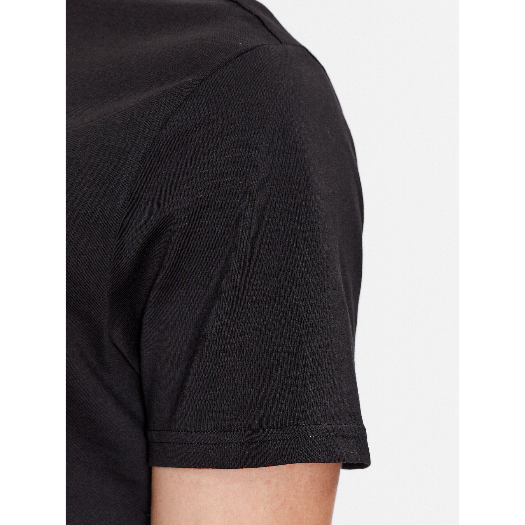 4F Тишърт AW23TTSHM0894 Черен Regular Fit - Pepit.bg