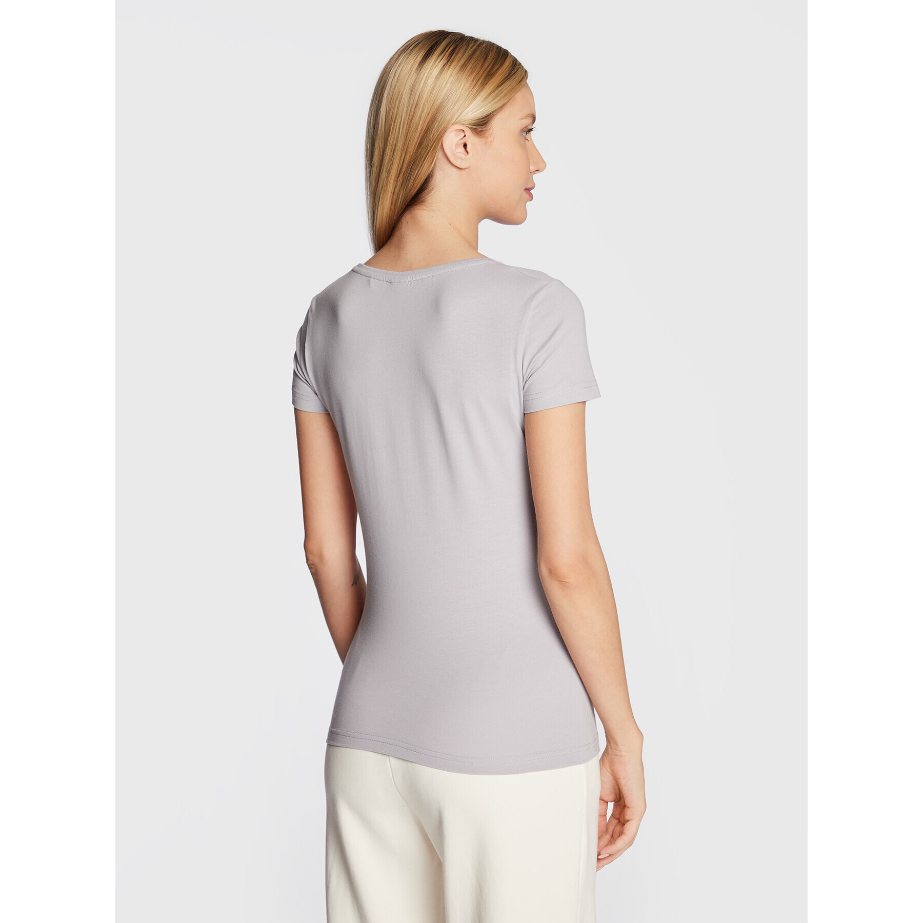 4F Тишърт H4Z22-TSD020 Сив Slim Fit - Pepit.bg