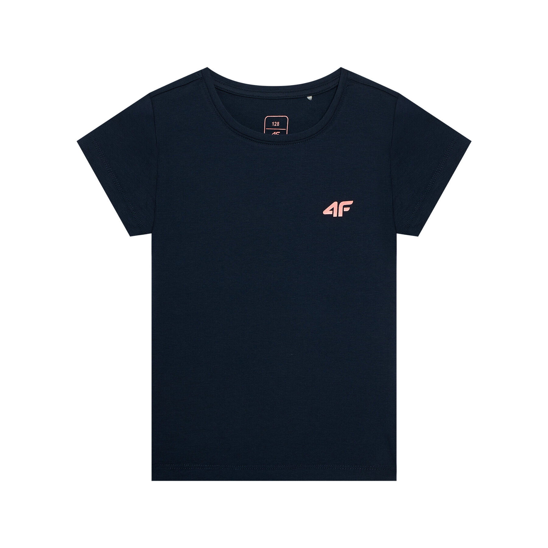 4F Тишърт HJL21-JTSD008A Тъмносин Regular Fit - Pepit.bg