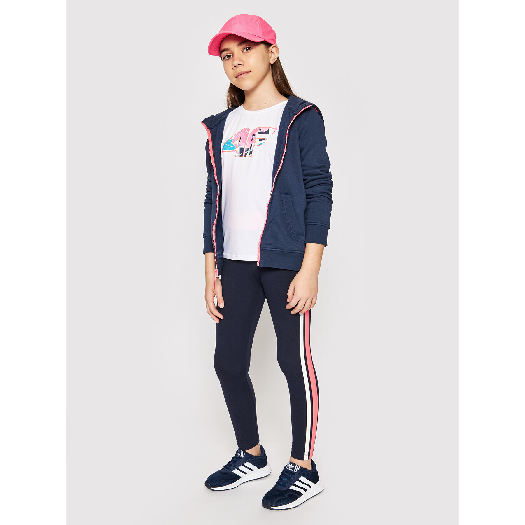 4F Тишърт HJL21-JTSD015 Бял Regular Fit - Pepit.bg