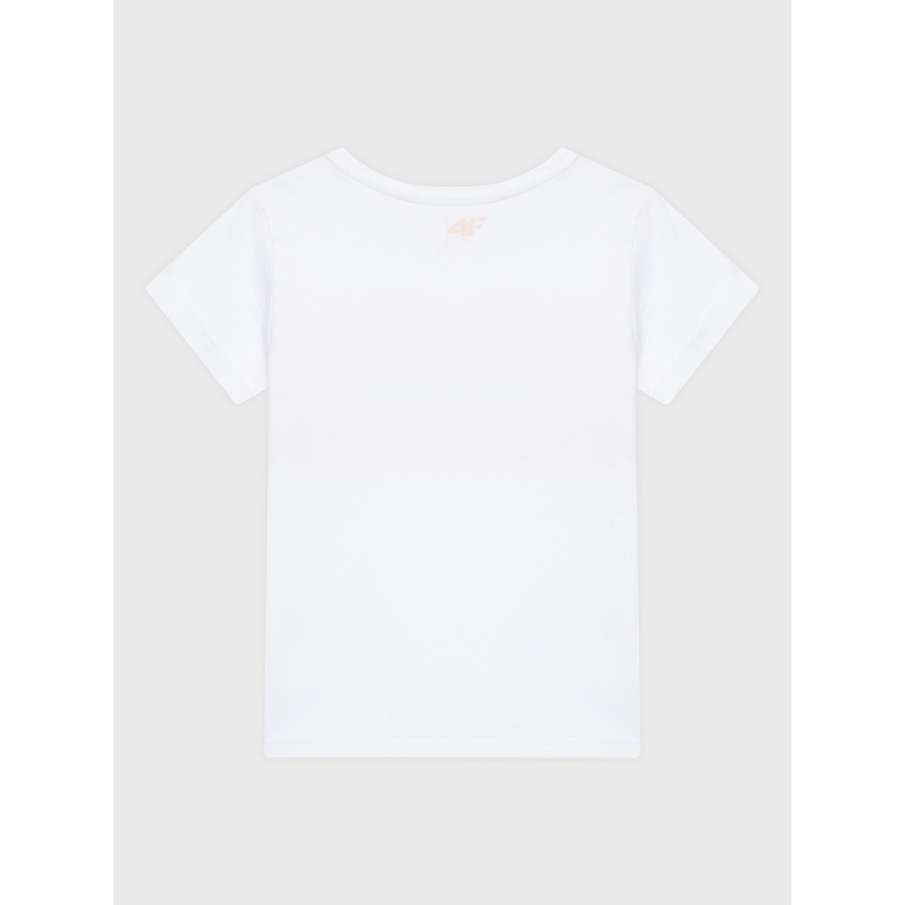 4F Тишърт HJZ22-JTSD004 Бял Regular Fit - Pepit.bg
