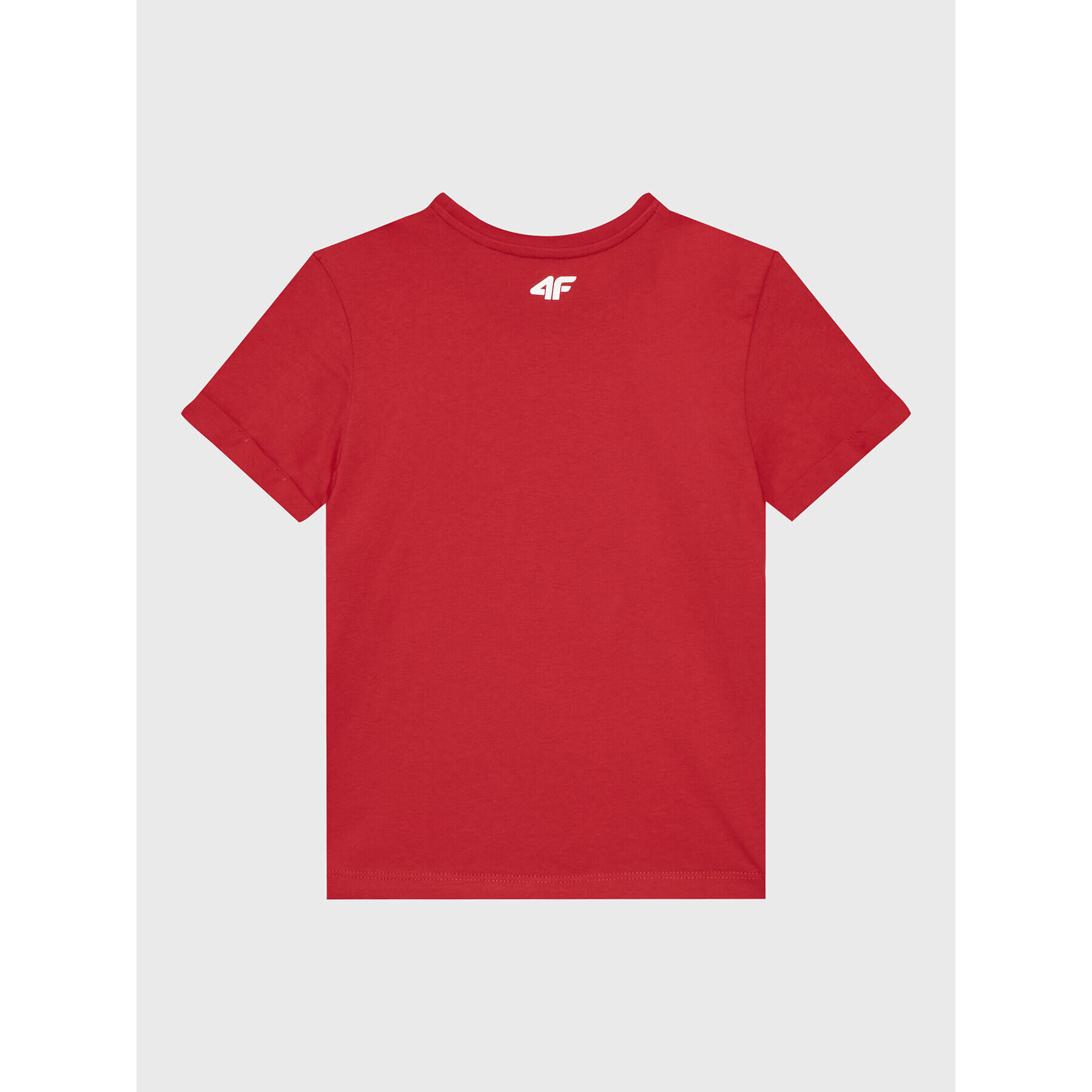 4F Тишърт HJZ22-JTSD006 Червен Regular Fit - Pepit.bg
