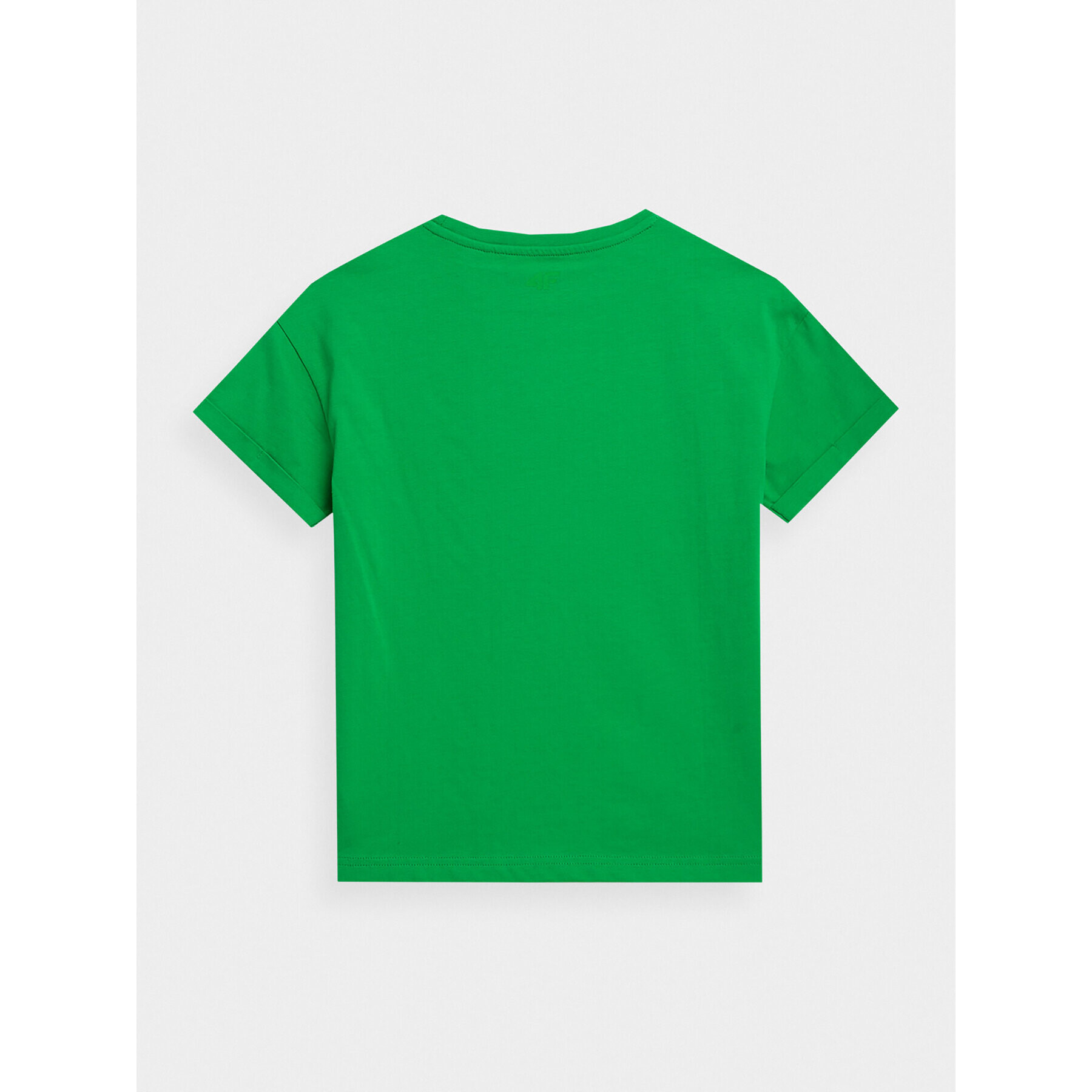 4F Тишърт JAW23TTSHF0825 Зелен Regular Fit - Pepit.bg