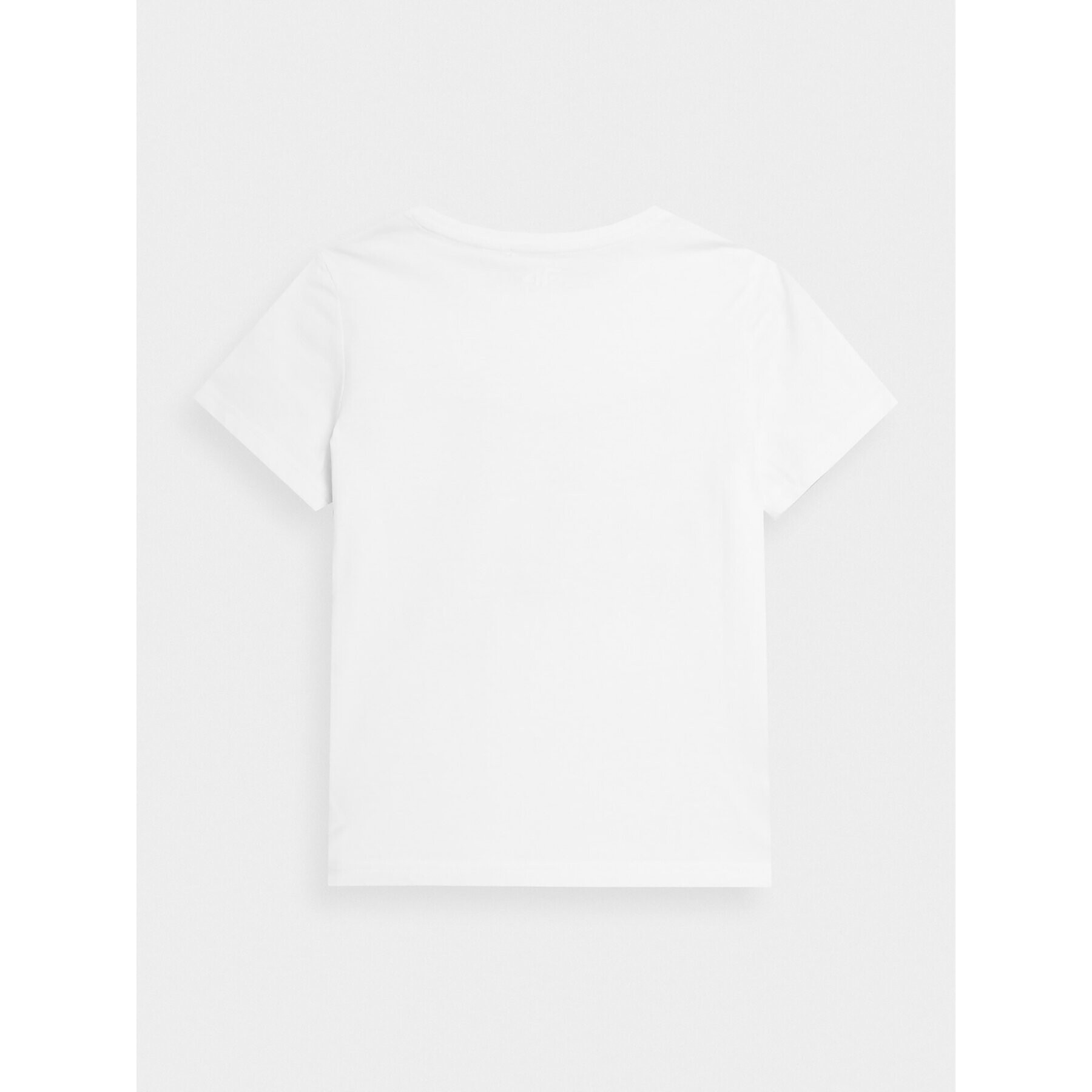 4F Тишърт JAW23TTSHF0826 Бял Regular Fit - Pepit.bg