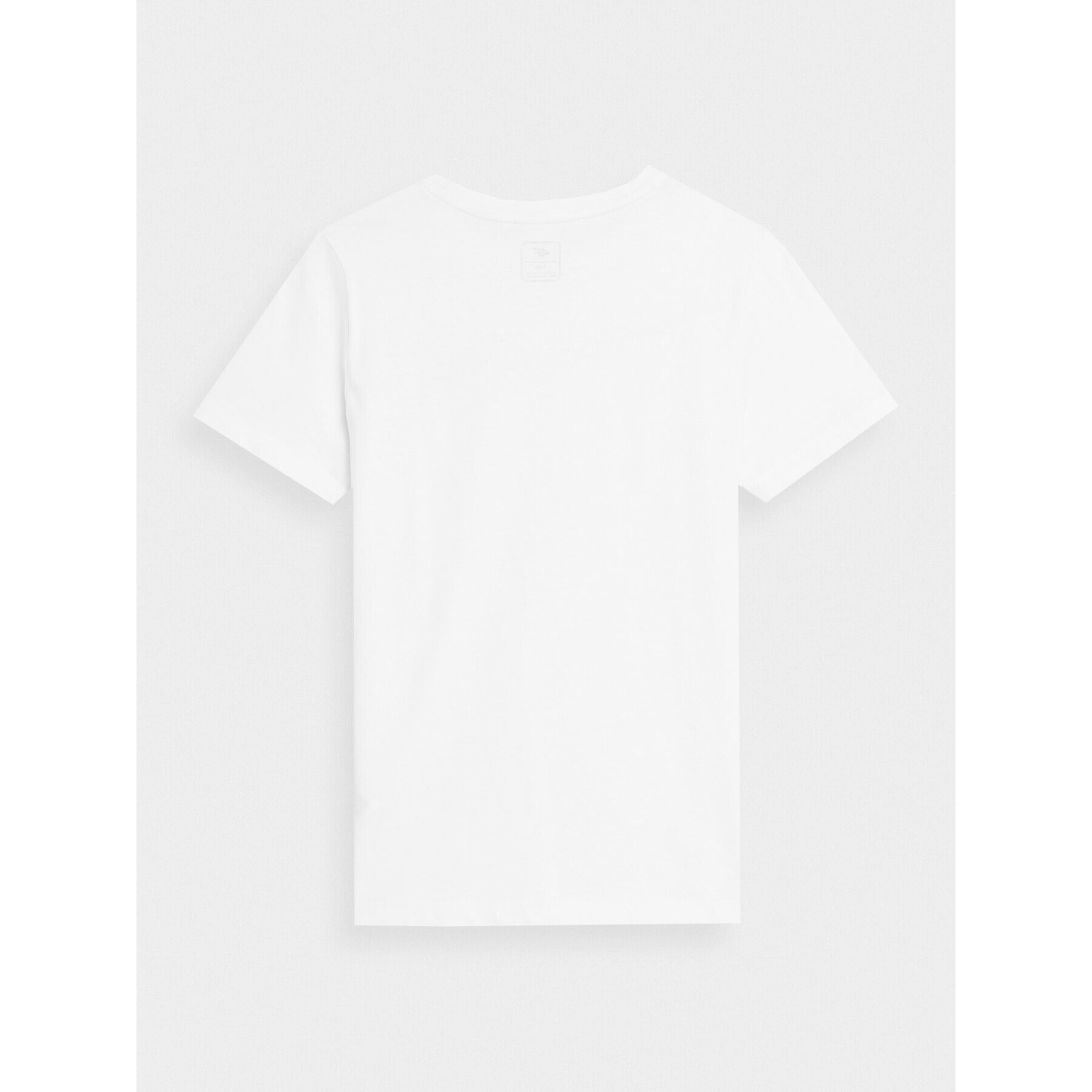 4F Тишърт JAW23TTSHM0795 Бял Regular Fit - Pepit.bg