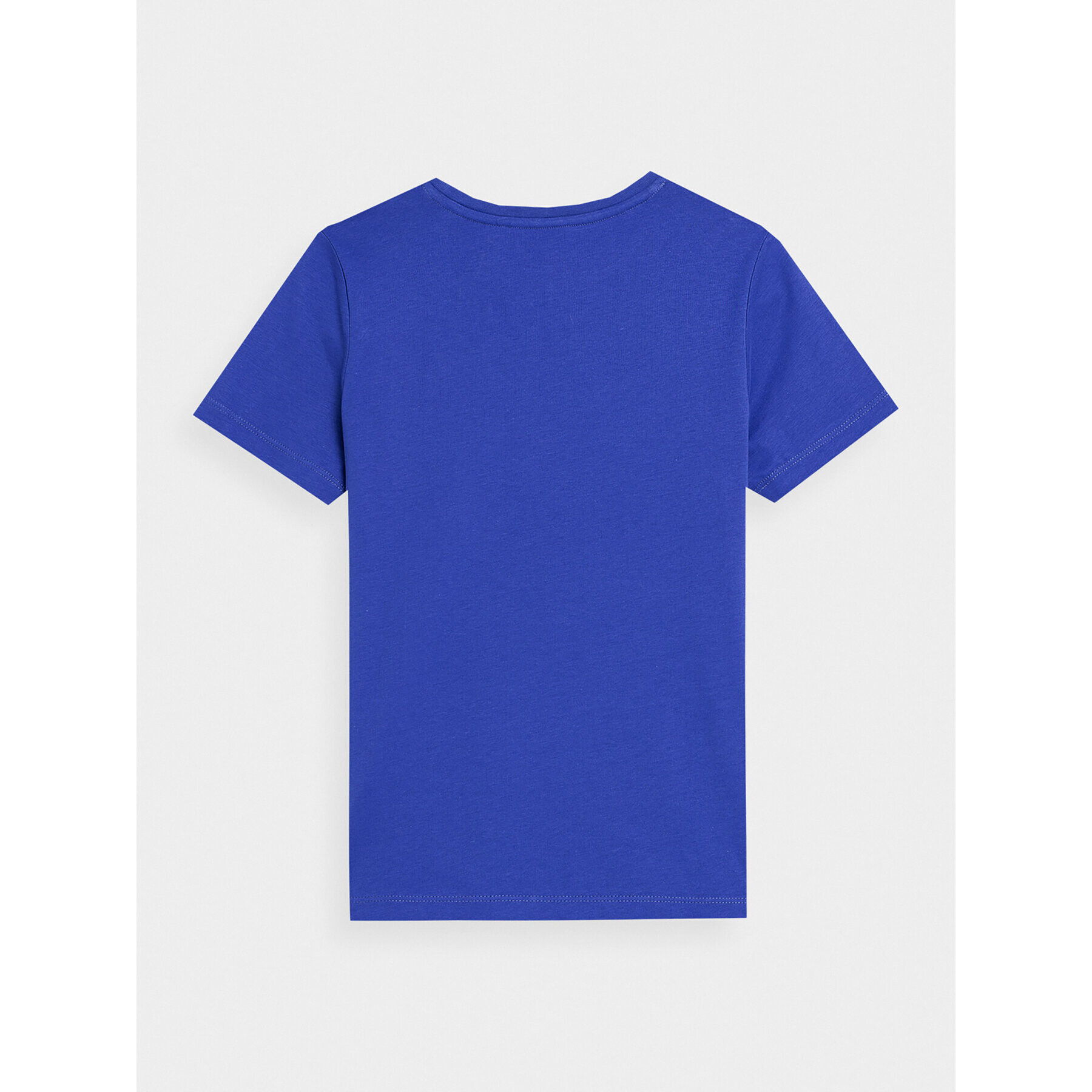 4F Тишърт JAW23TTSHM0795 Син Regular Fit - Pepit.bg