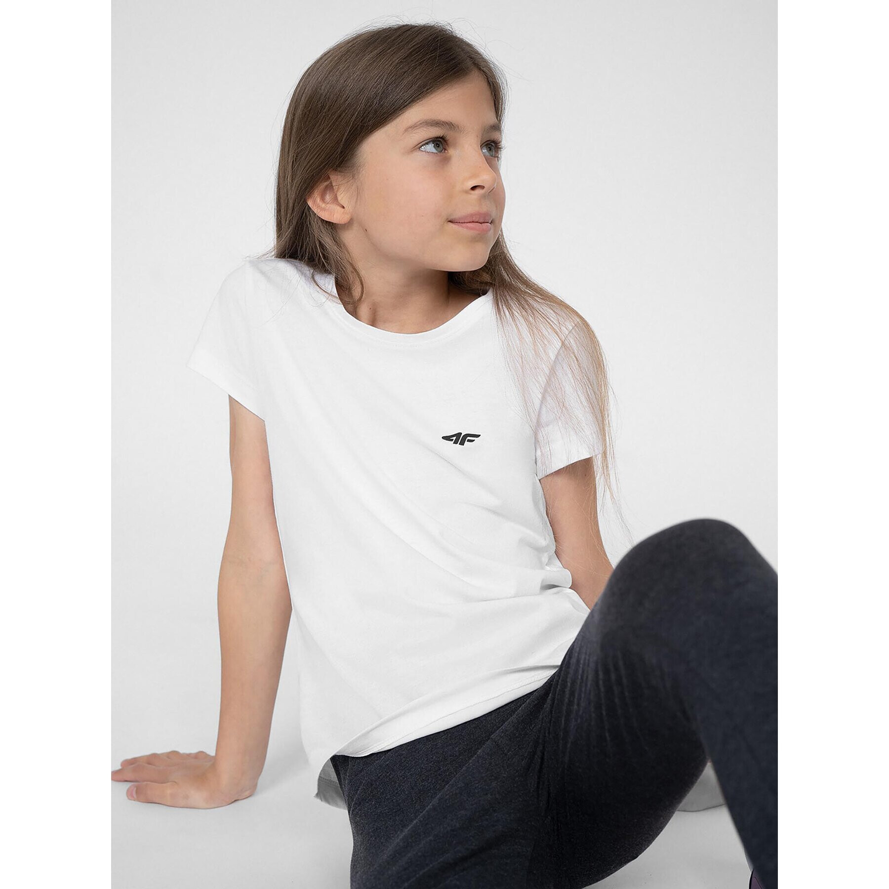 4F Тишърт JSS23TTSHF279 Бял Regular Fit - Pepit.bg