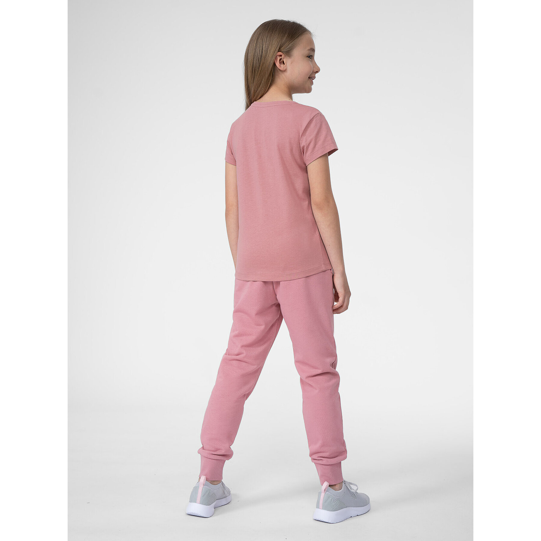 4F Тишърт JSS23TTSHF279 Розов Regular Fit - Pepit.bg