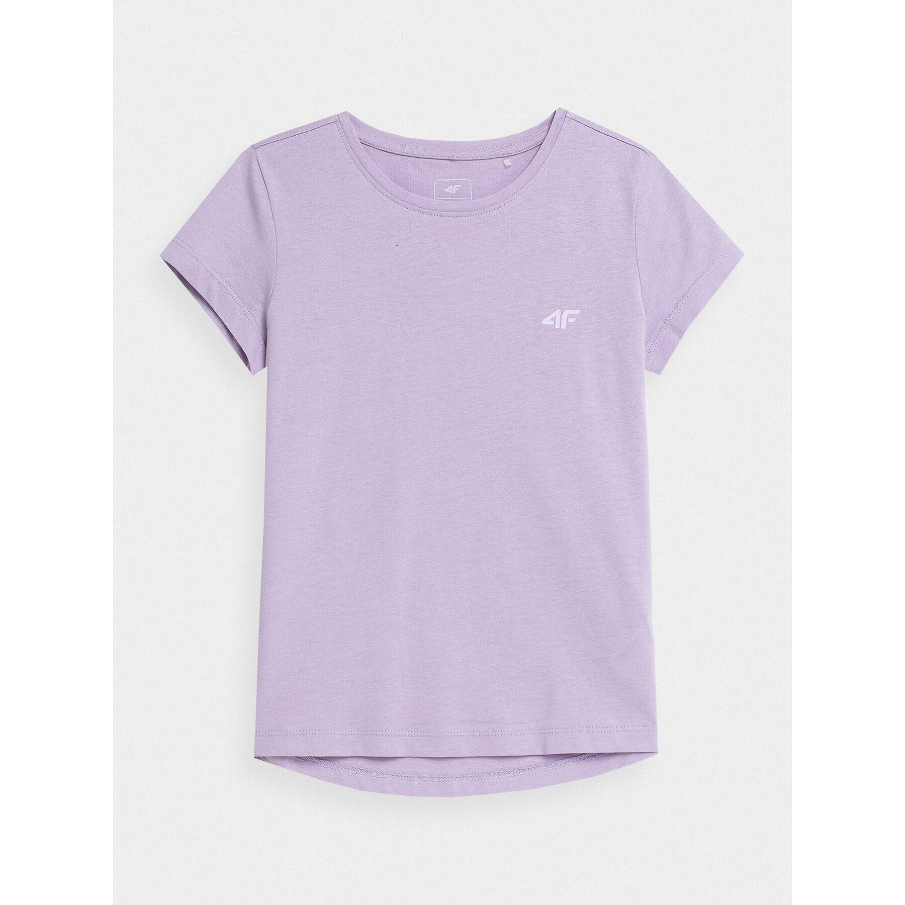 4F Тишърт JSS23TTSHF279 Виолетов Regular Fit - Pepit.bg