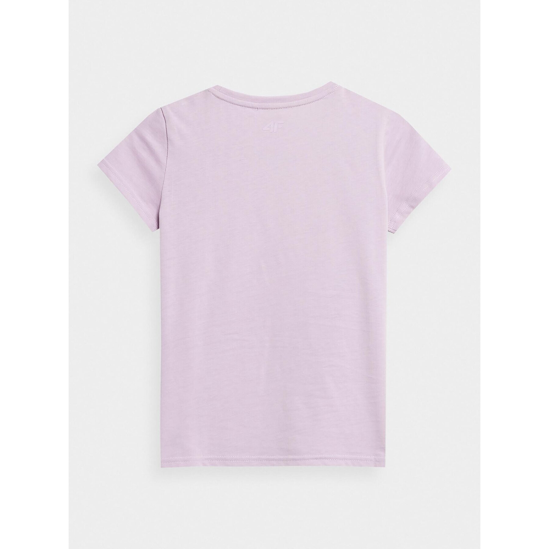 4F Тишърт JSS23TTSHF384 Виолетов Regular Fit - Pepit.bg