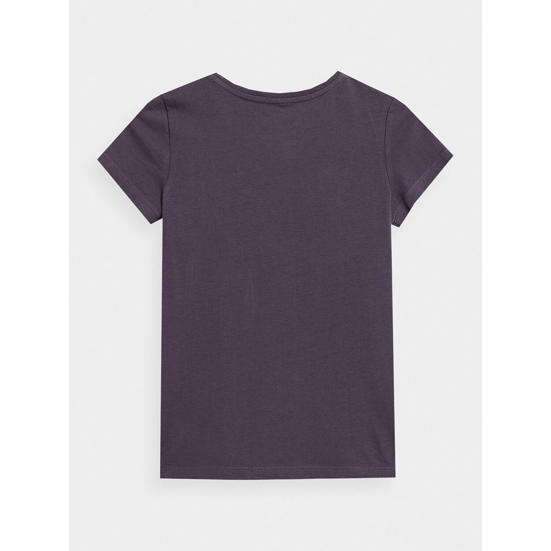 4F Тишърт JSS23TTSHF387 Виолетов Regular Fit - Pepit.bg