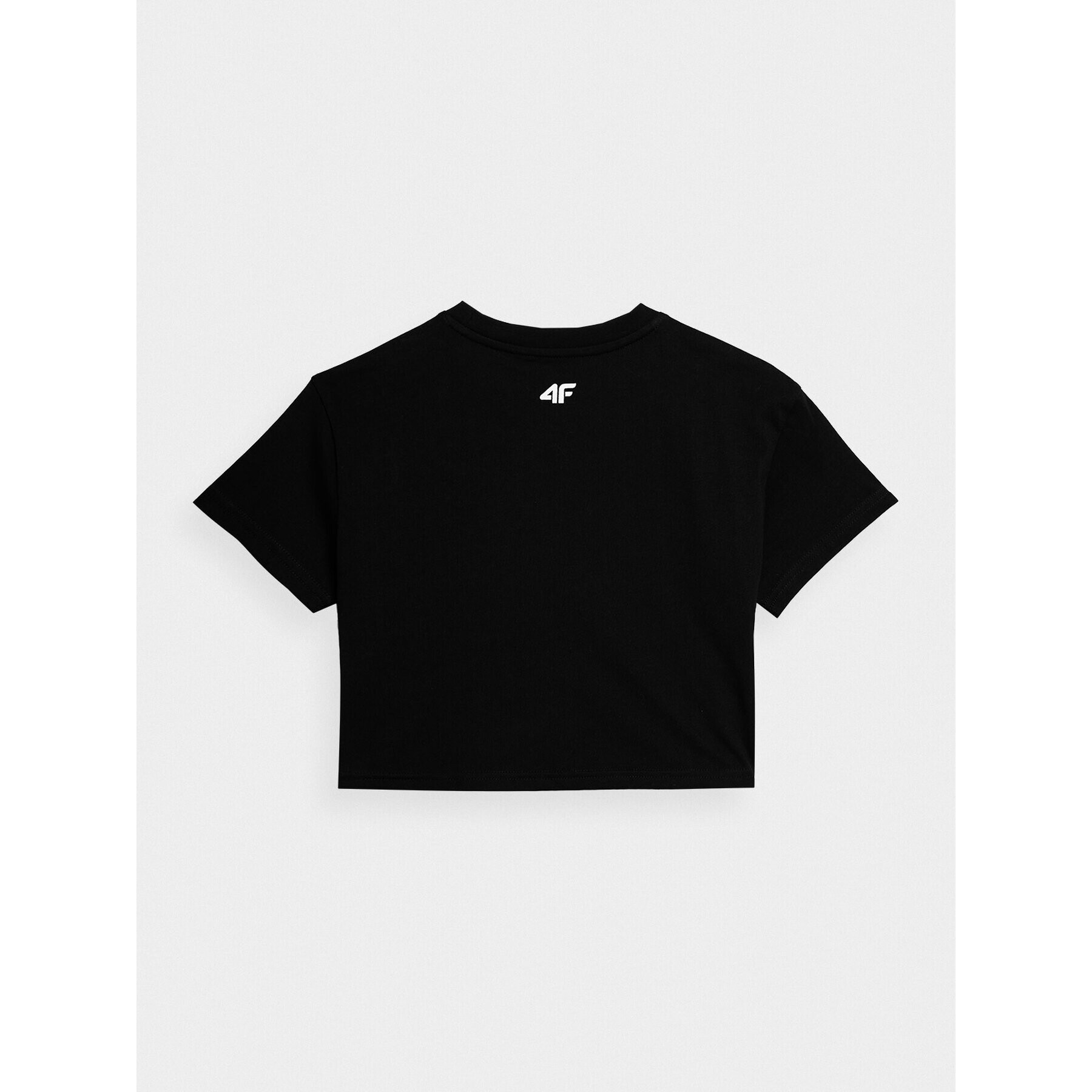 4F Тишърт JSS23TTSHF393 Черен Regular Fit - Pepit.bg