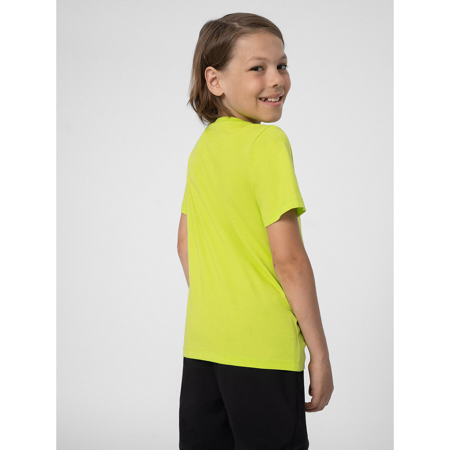 4F Тишърт JSS23TTSHM290 Зелен Regular Fit - Pepit.bg
