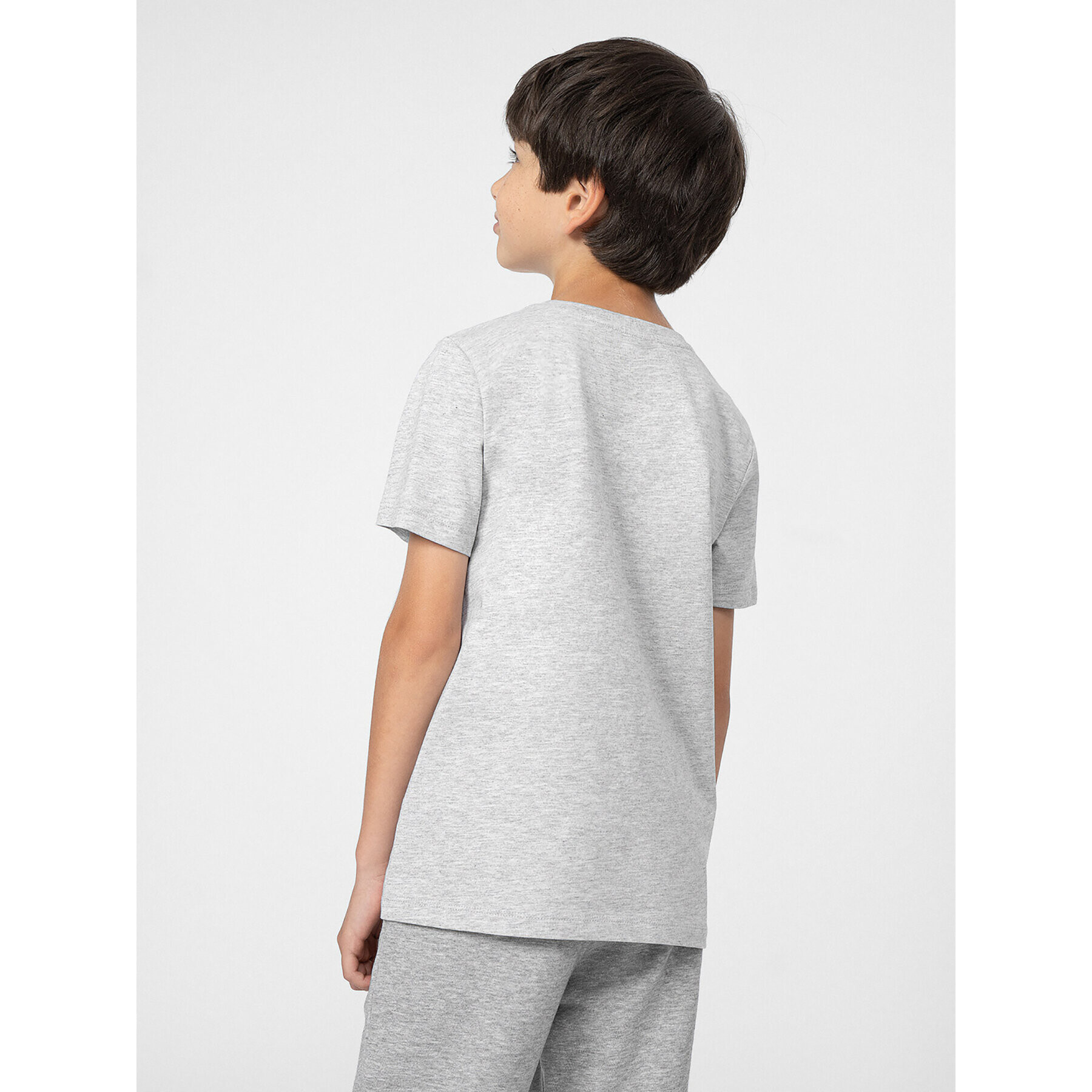 4F Тишърт JSS23TTSHM291 Сив Regular Fit - Pepit.bg