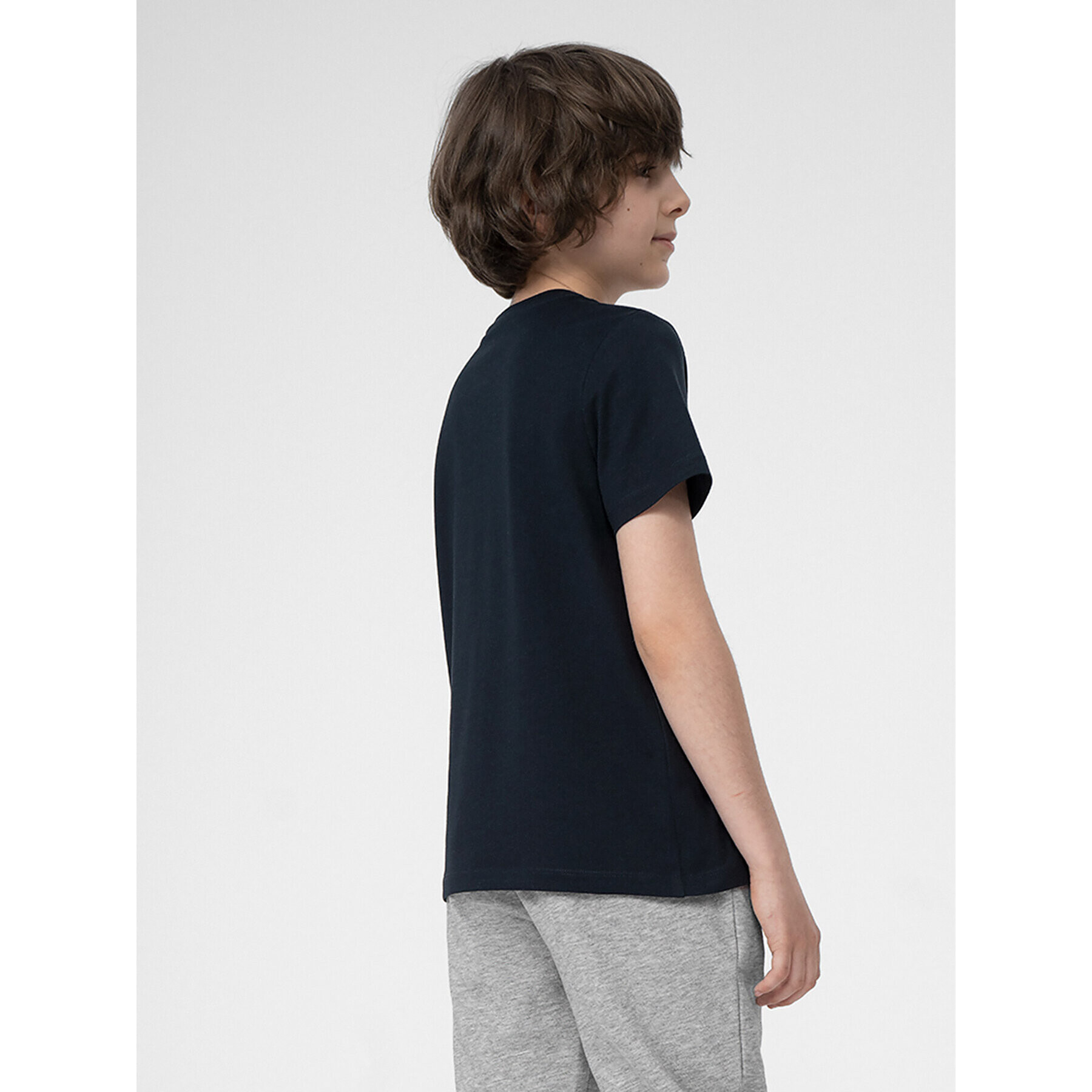 4F Тишърт JSS23TTSHM291 Тъмносин Regular Fit - Pepit.bg