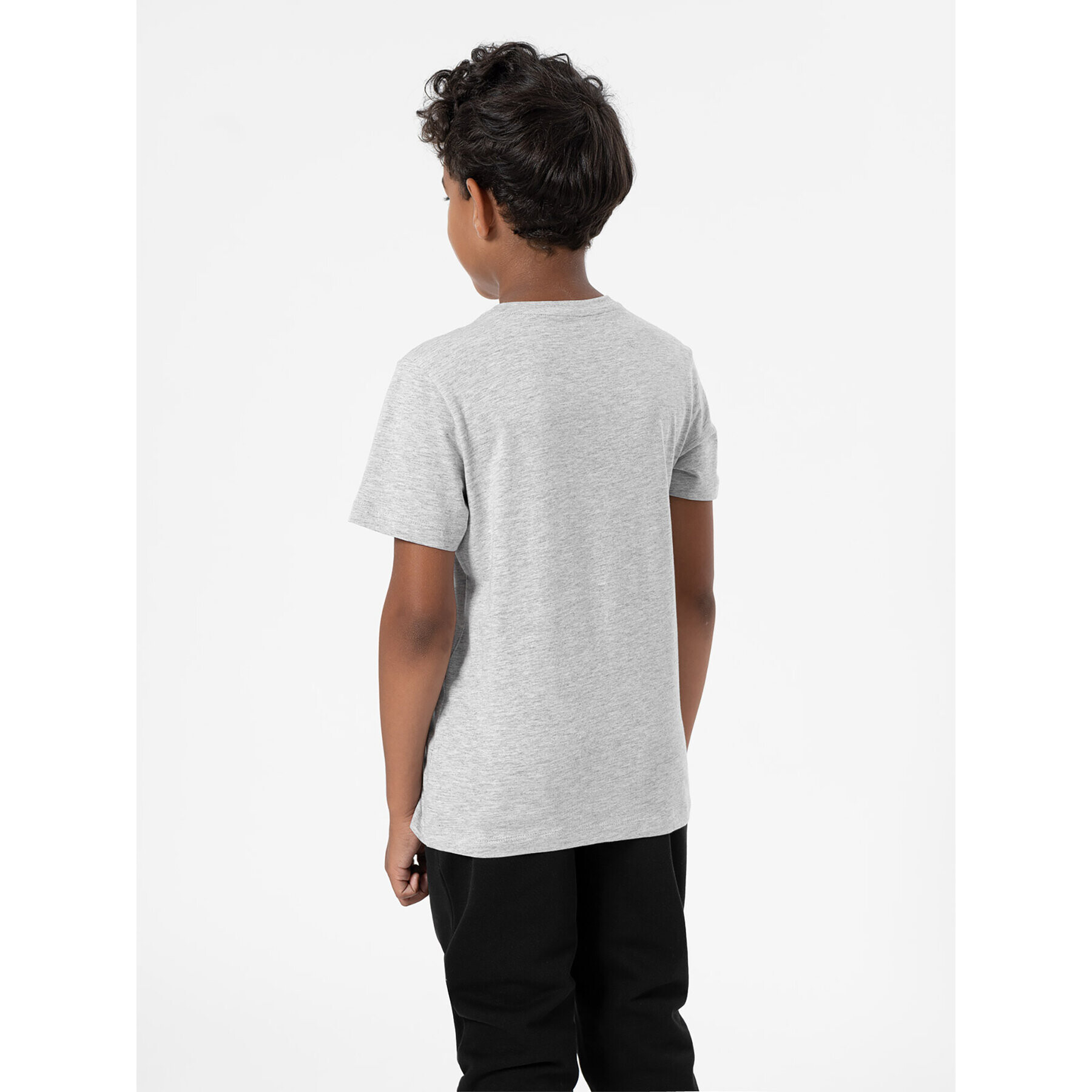 4F Тишърт JSS23TTSHM294 Сив Regular Fit - Pepit.bg