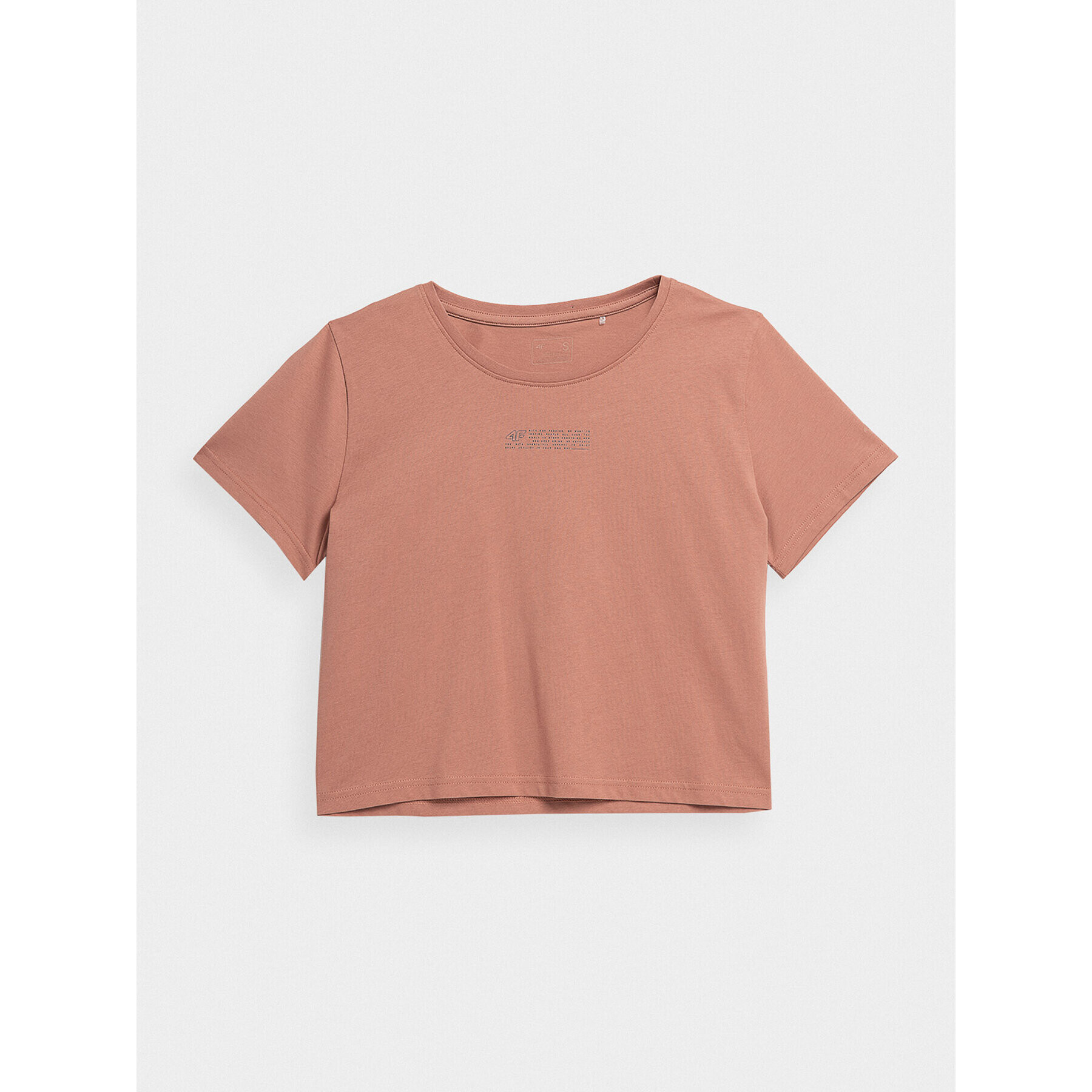 4F Тишърт SS23TTSHF333 Розов Regular Fit - Pepit.bg