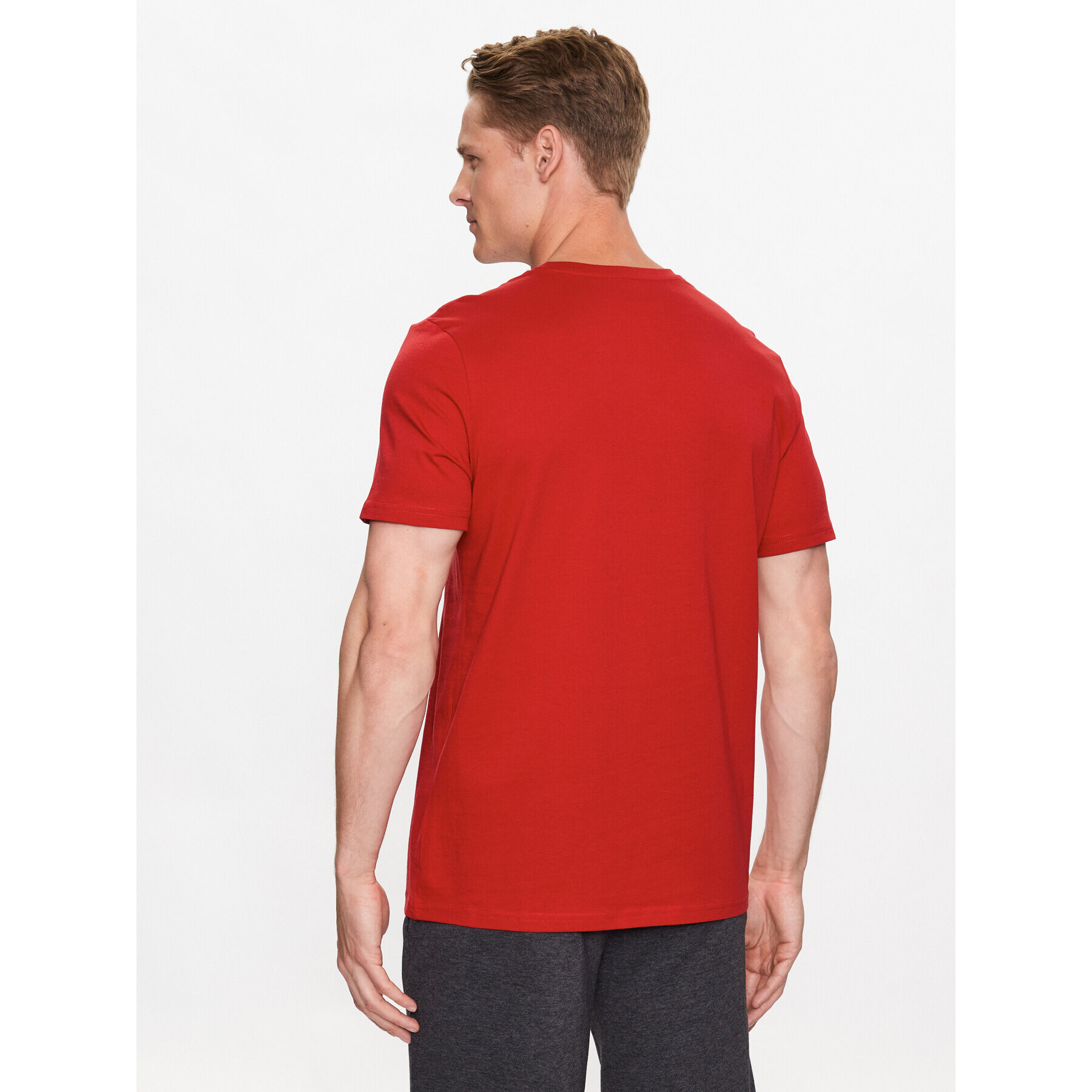 4F Тишърт SS23TTSHM539 Червен Regular Fit - Pepit.bg