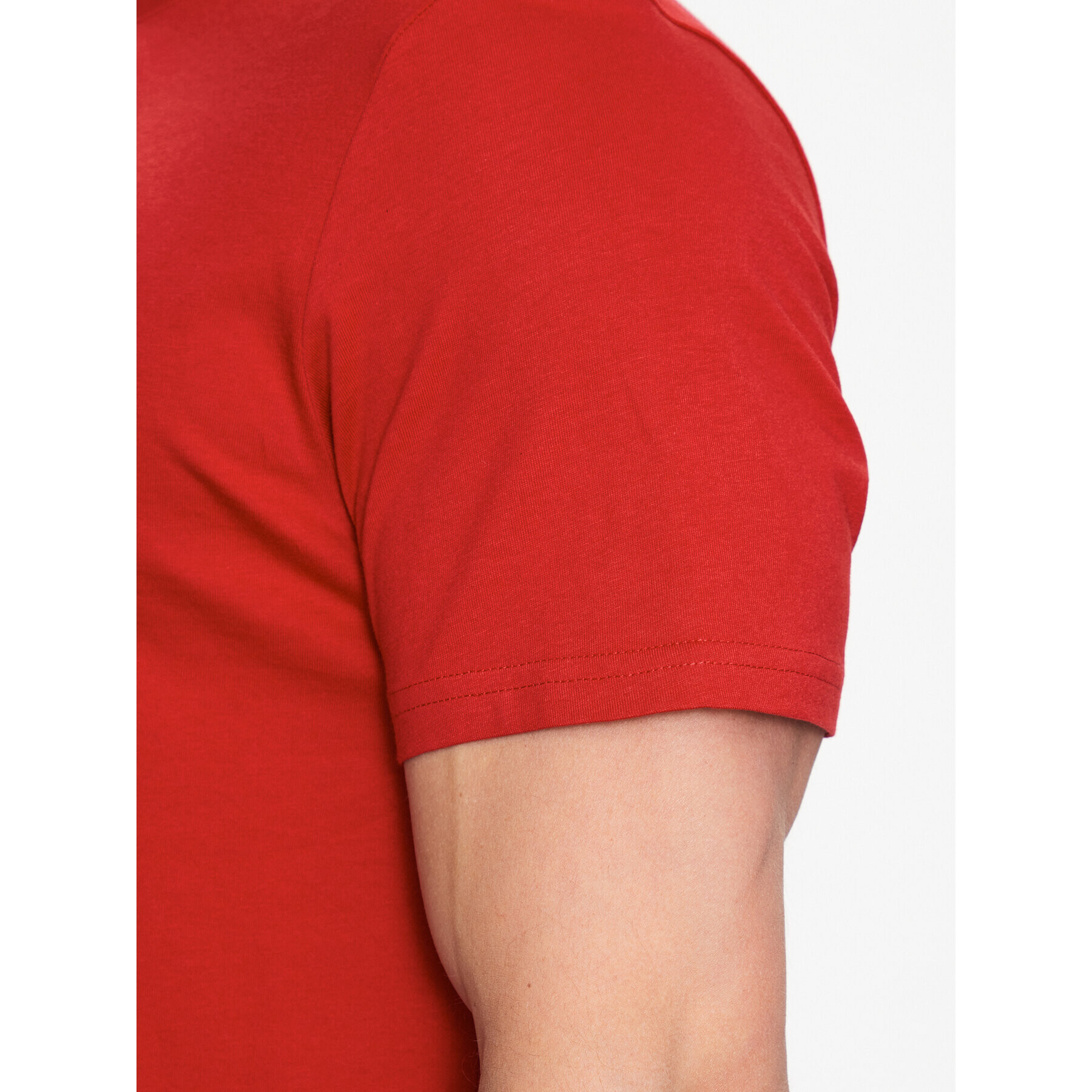4F Тишърт SS23TTSHM539 Червен Regular Fit - Pepit.bg